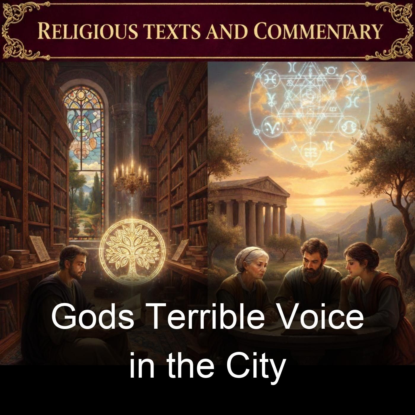 Gods Terrible Voice in the City cover art