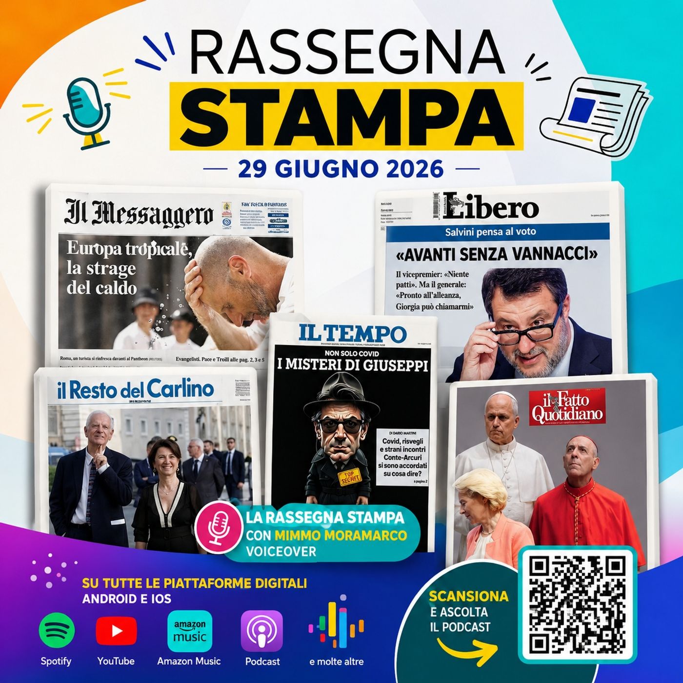 Rassegna stampa del 29 giugno 2026 episode artwork