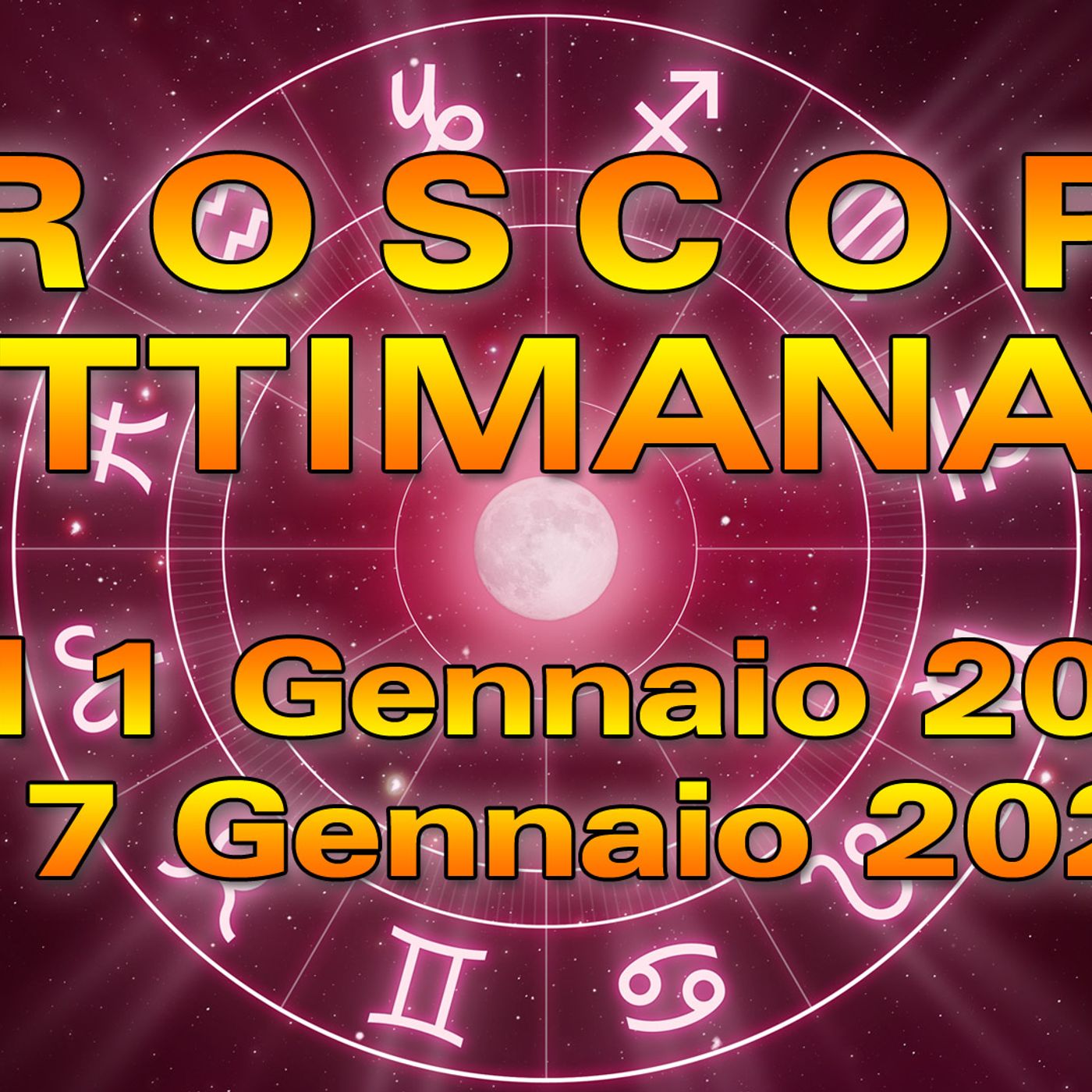 Oroscopo della Settimana dall'1 al 7 Gennaio 2024! episode artwork