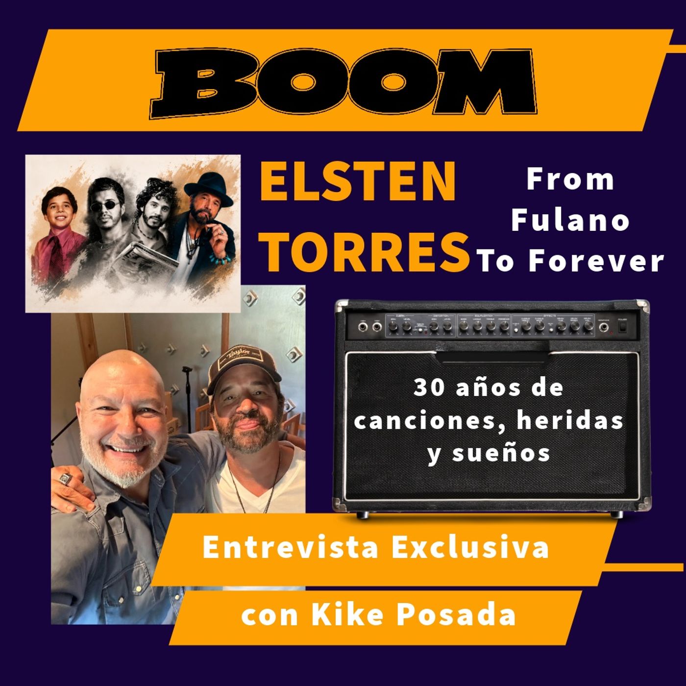 Elsten Torres: 30 años de canciones, heridas y sueños | Entrevista exclusiva con Kike Posada episode artwork