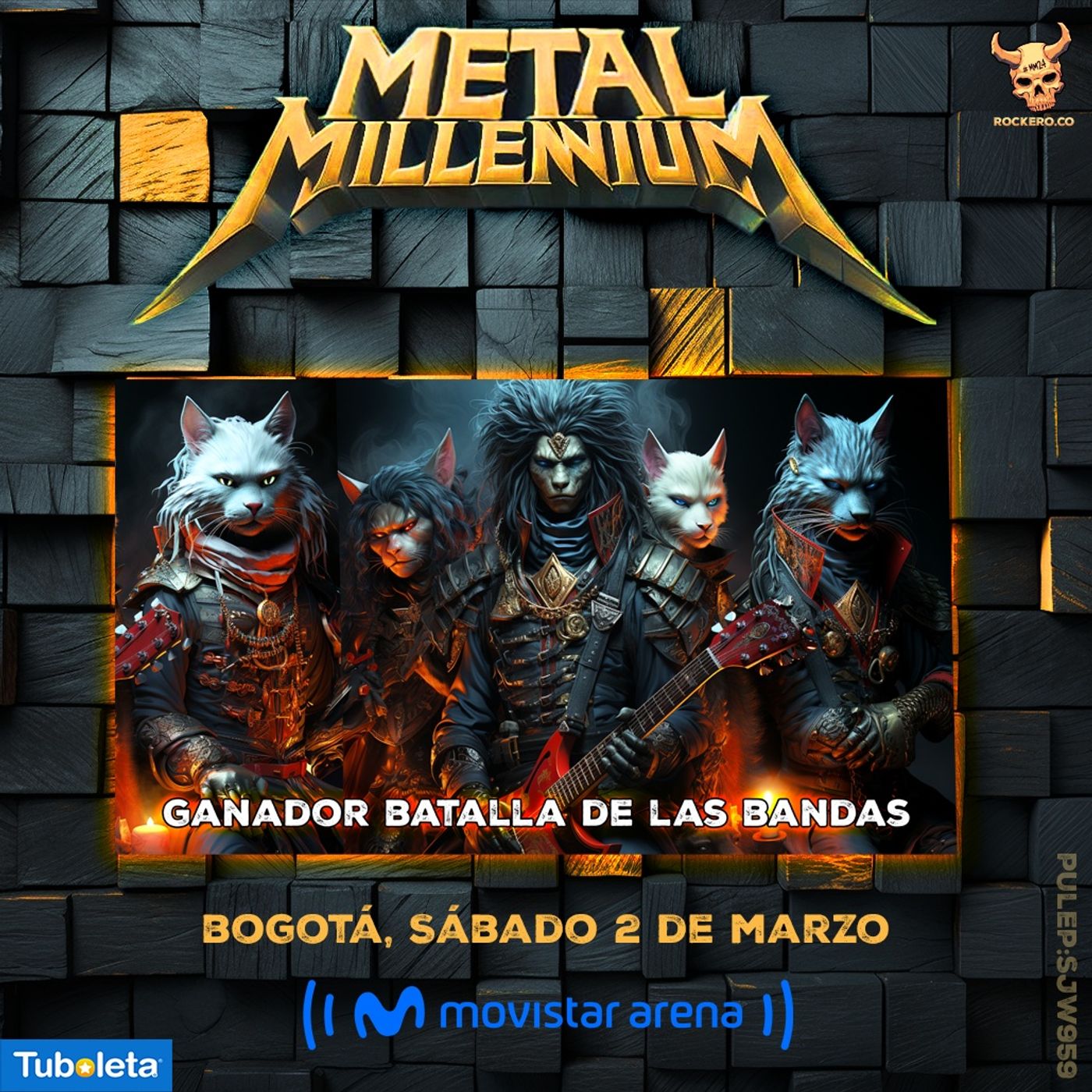 HOLYFORCE - ENTREVISTA BATALLA DE LAS BANDAS METAL MILLENNIUM