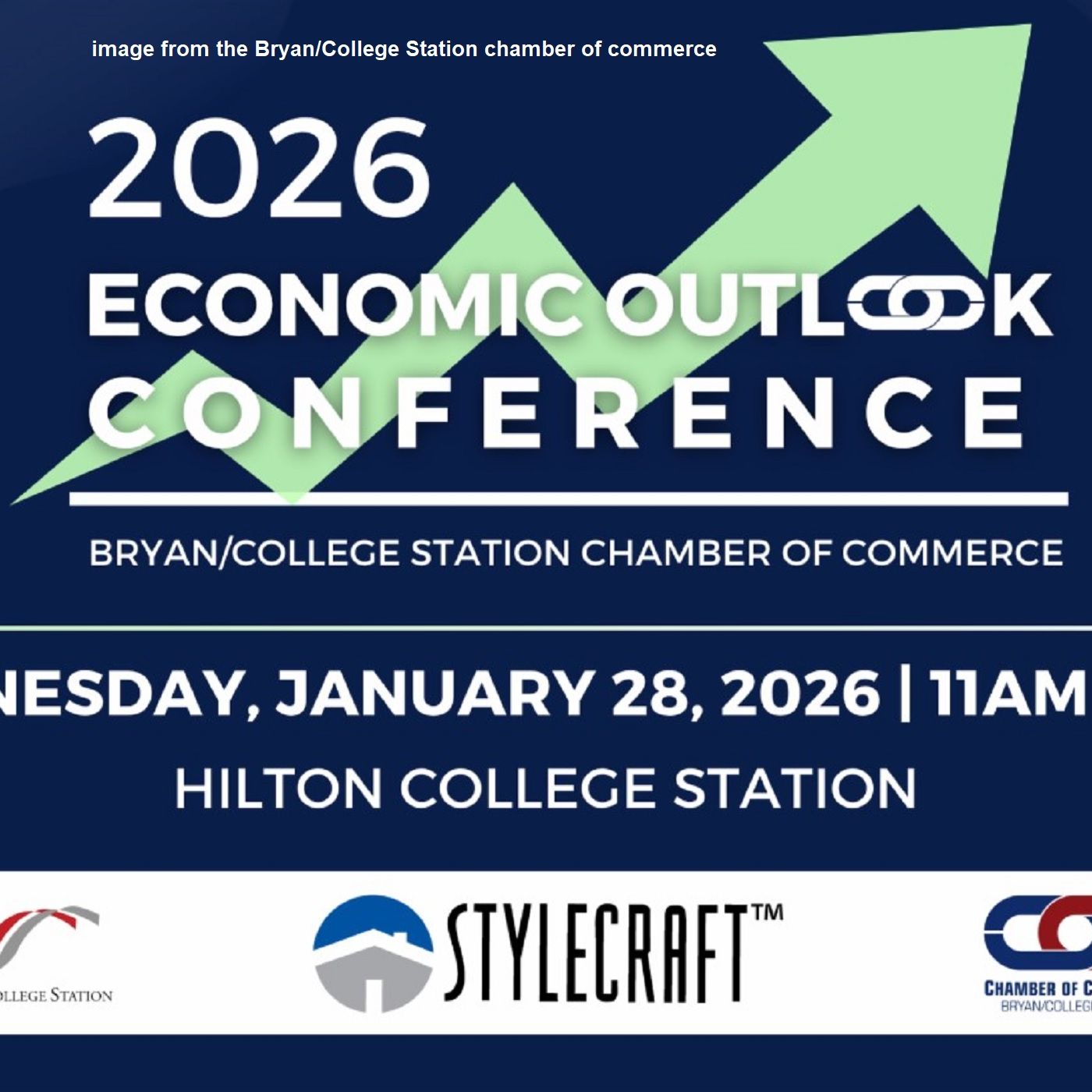 Preview of the 2026 Bryan/College Station chamber of commerce economic outlook conference episode artwork