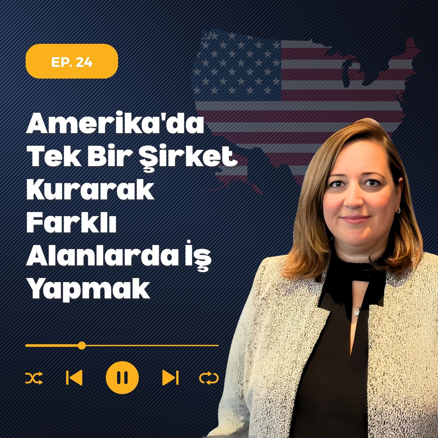 Amerika'da Tek Bir Şirket Kurarak Farklı Alanlarda İş Yapmak episode artwork