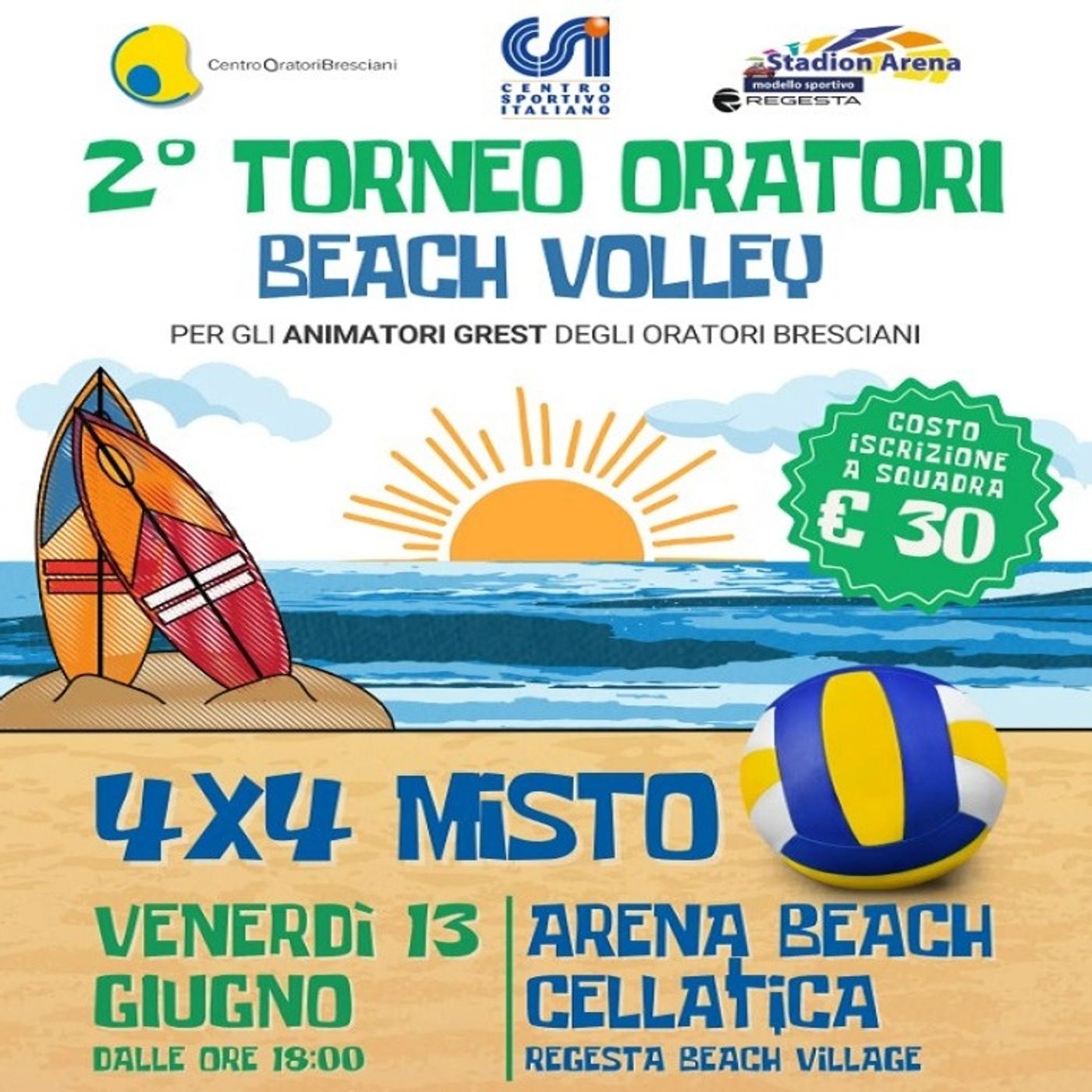 Gli animatori dei Grest bresciani si incontrano a Cellatica in un torneo di beach volley: intervista a Gabriele Bazzoli  -  22 maggio 2025 episode artwork