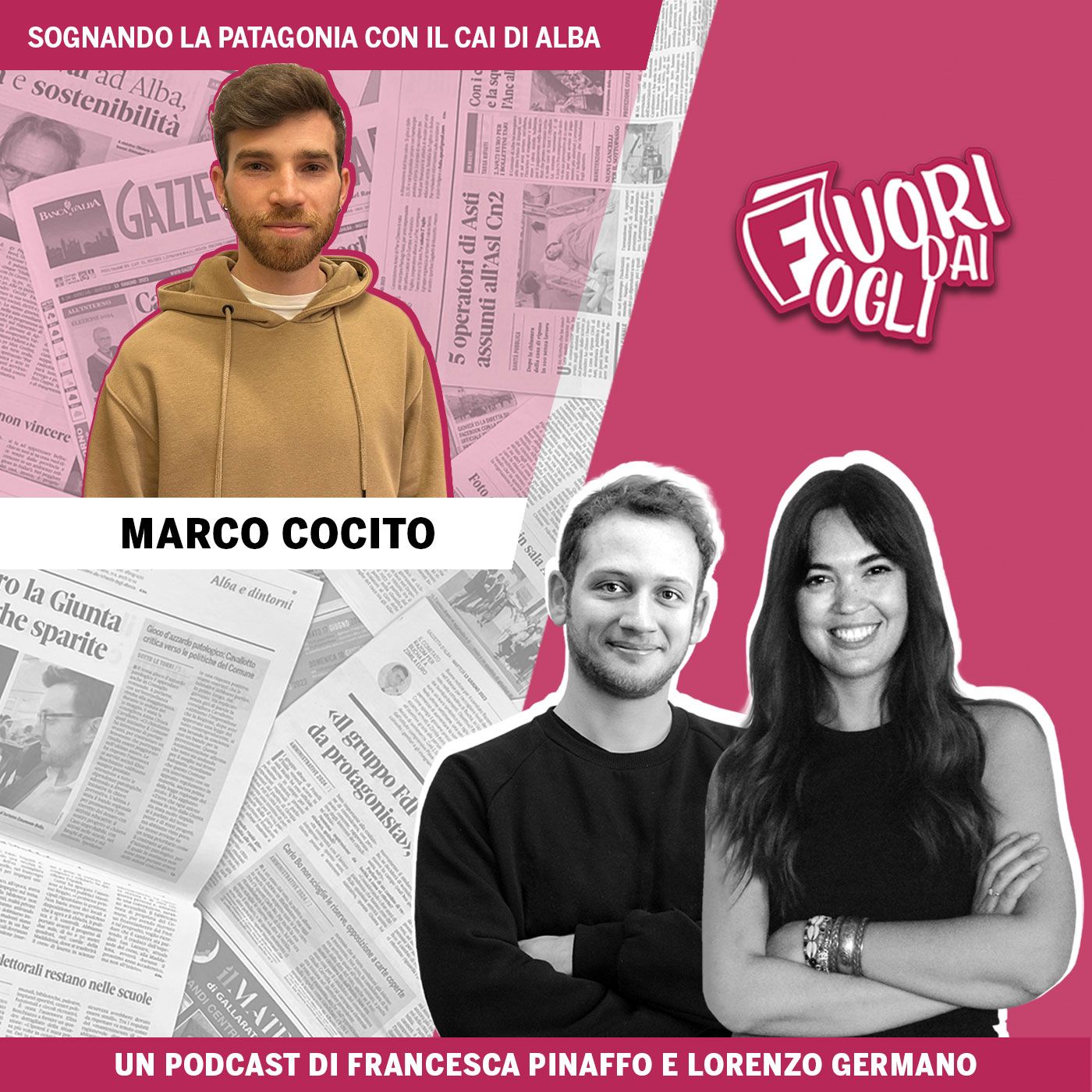 Fuori dai fogli stagione 2 - Sognando la Patagonia con Marco Cocito episode artwork