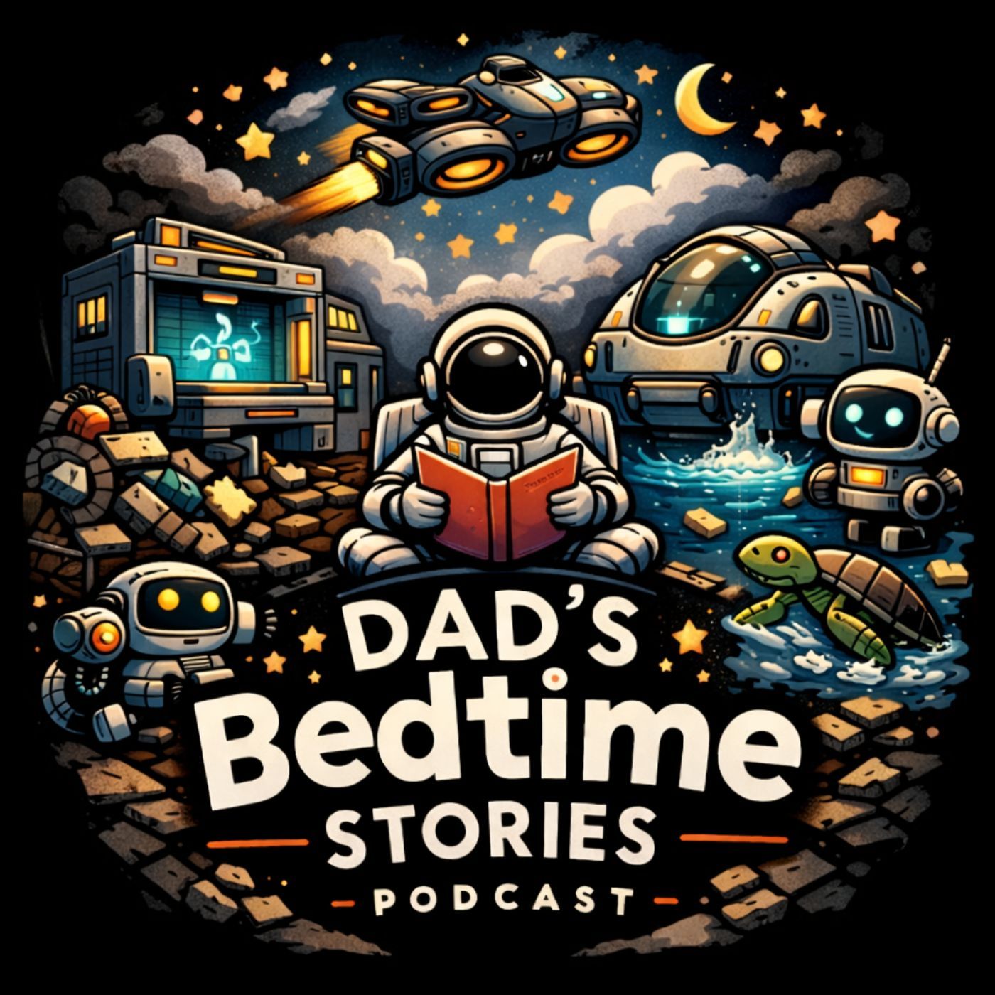 The Ocean Cleanup Fleet and the Hovercopter - Quantum #4 - A Bedtime Story