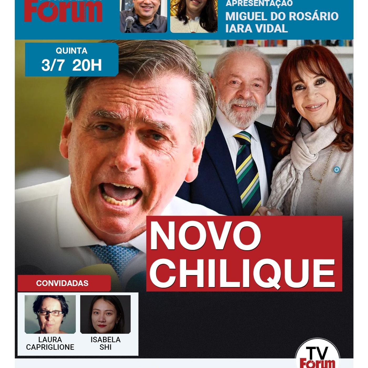 Bolsonaro ataca Lula por visita à Cristina | Bastidores do Fórum de Lisboa | 03.07.25 episode artwork