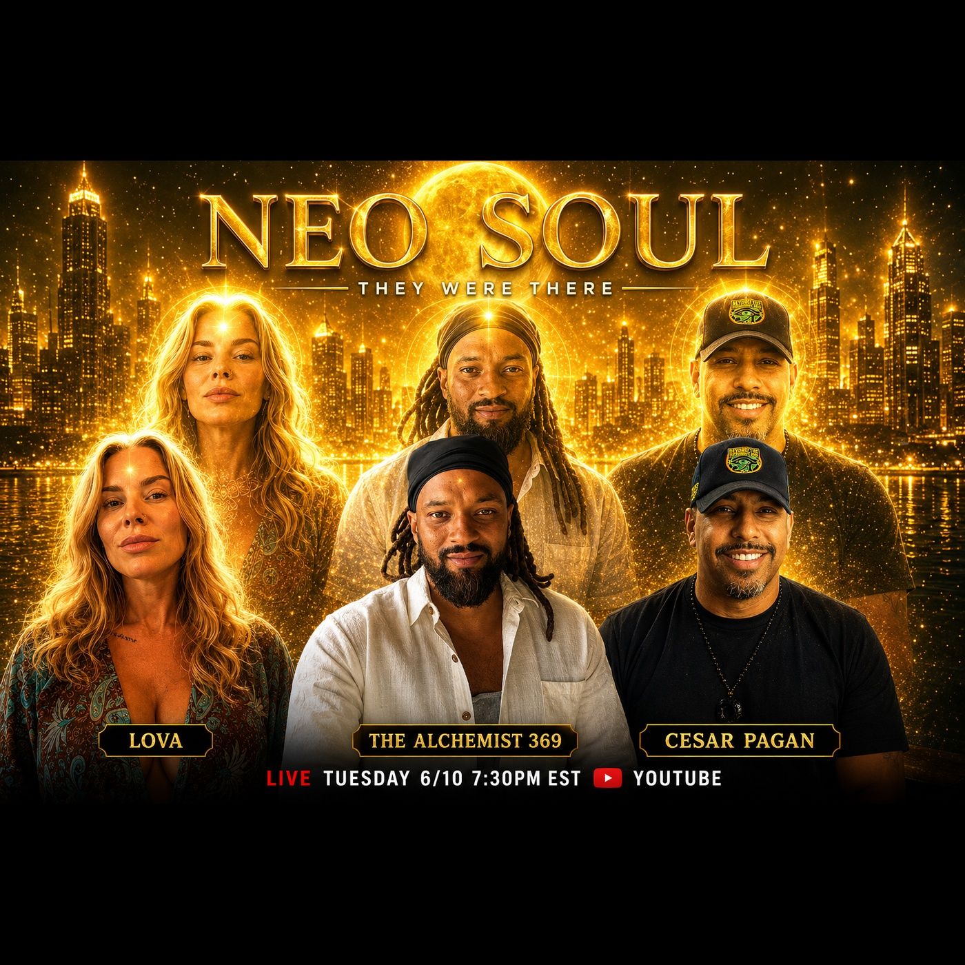 NEO SOUL: What Is Coming Next for Humanity | The Alchemist 369, Lova & Cesar Pagan LIVE STREAM