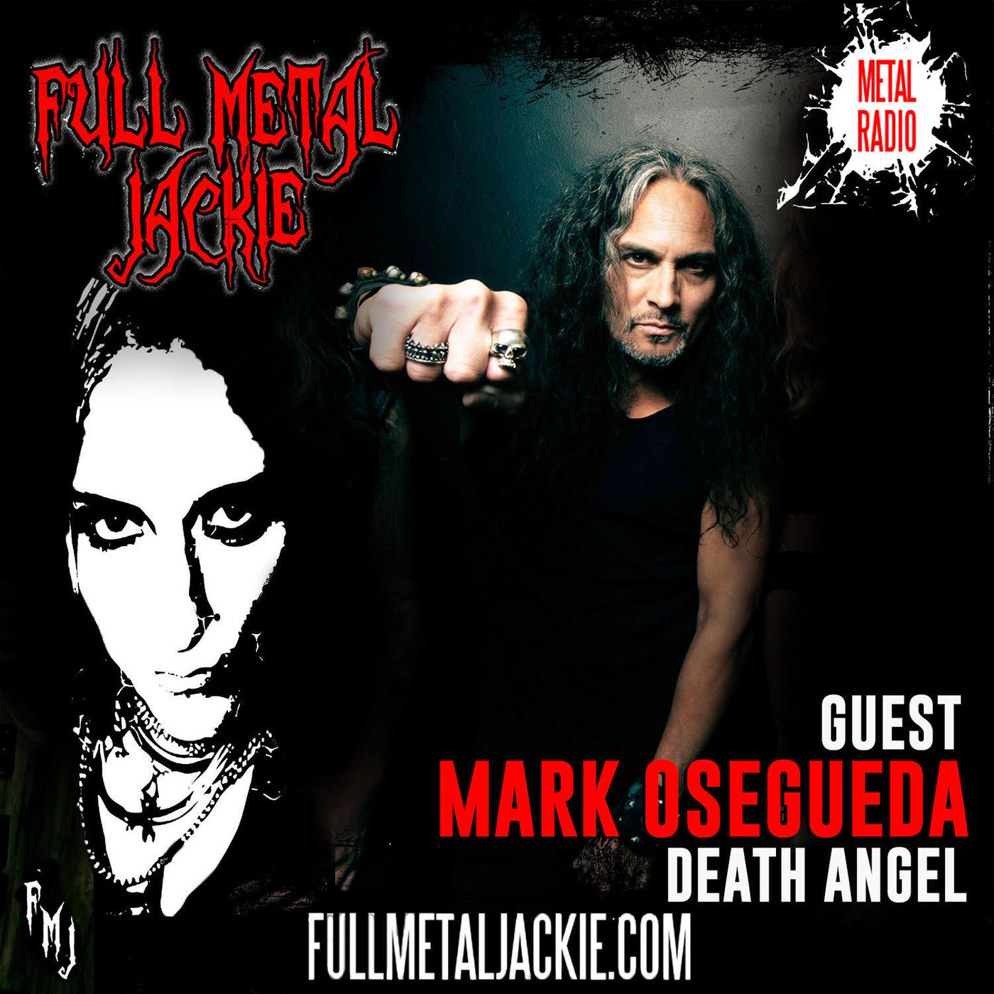 Mark Osegueda of Death Angel and Kerry King - on the FMJ RADIO SHOW! episode artwork