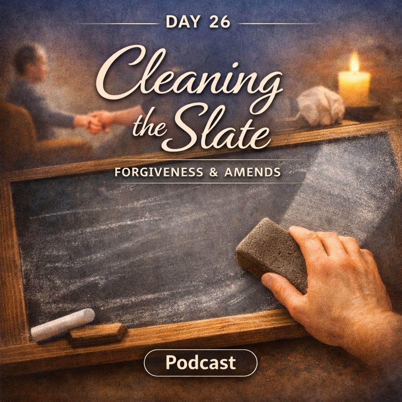 Day 26 — Cleaning the Slate episode artwork