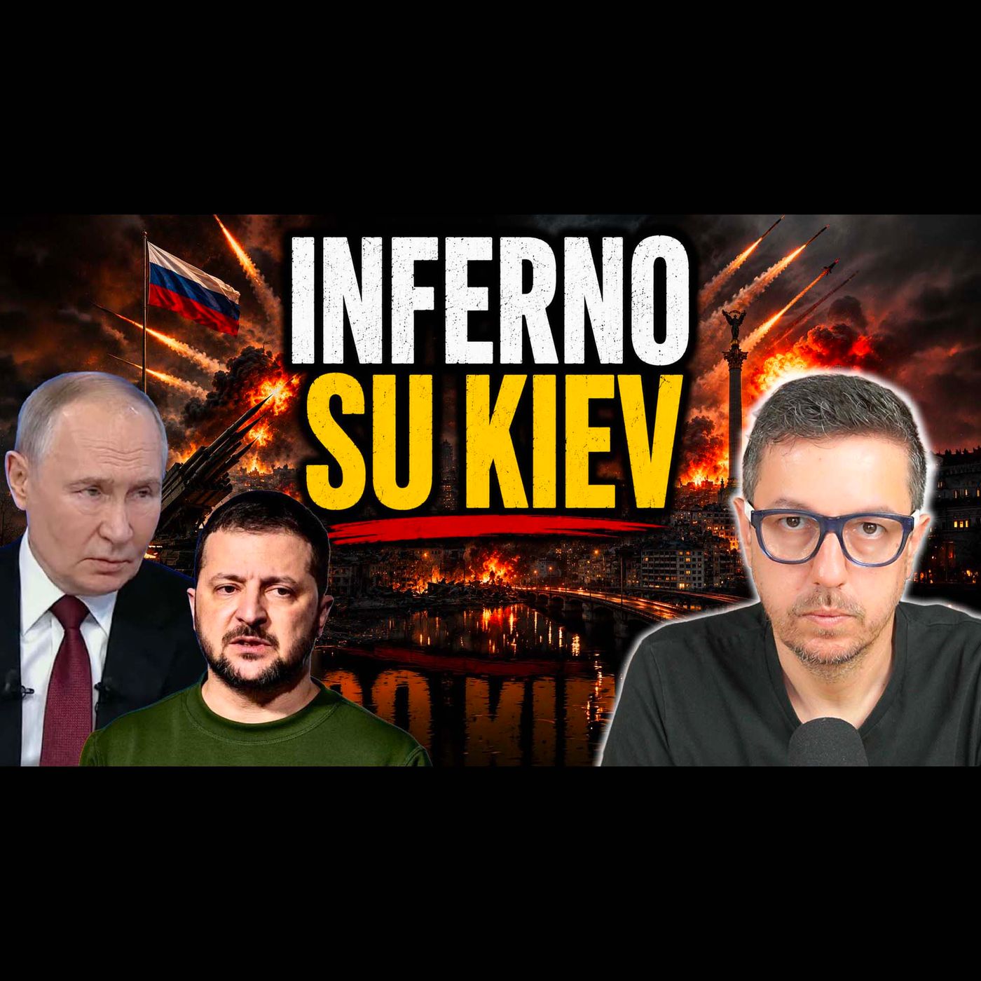 MOSCA SCATENA L’INFERNO SU KIEV | MA LA RUSSIA NON ERA “AL COLLASSO”?