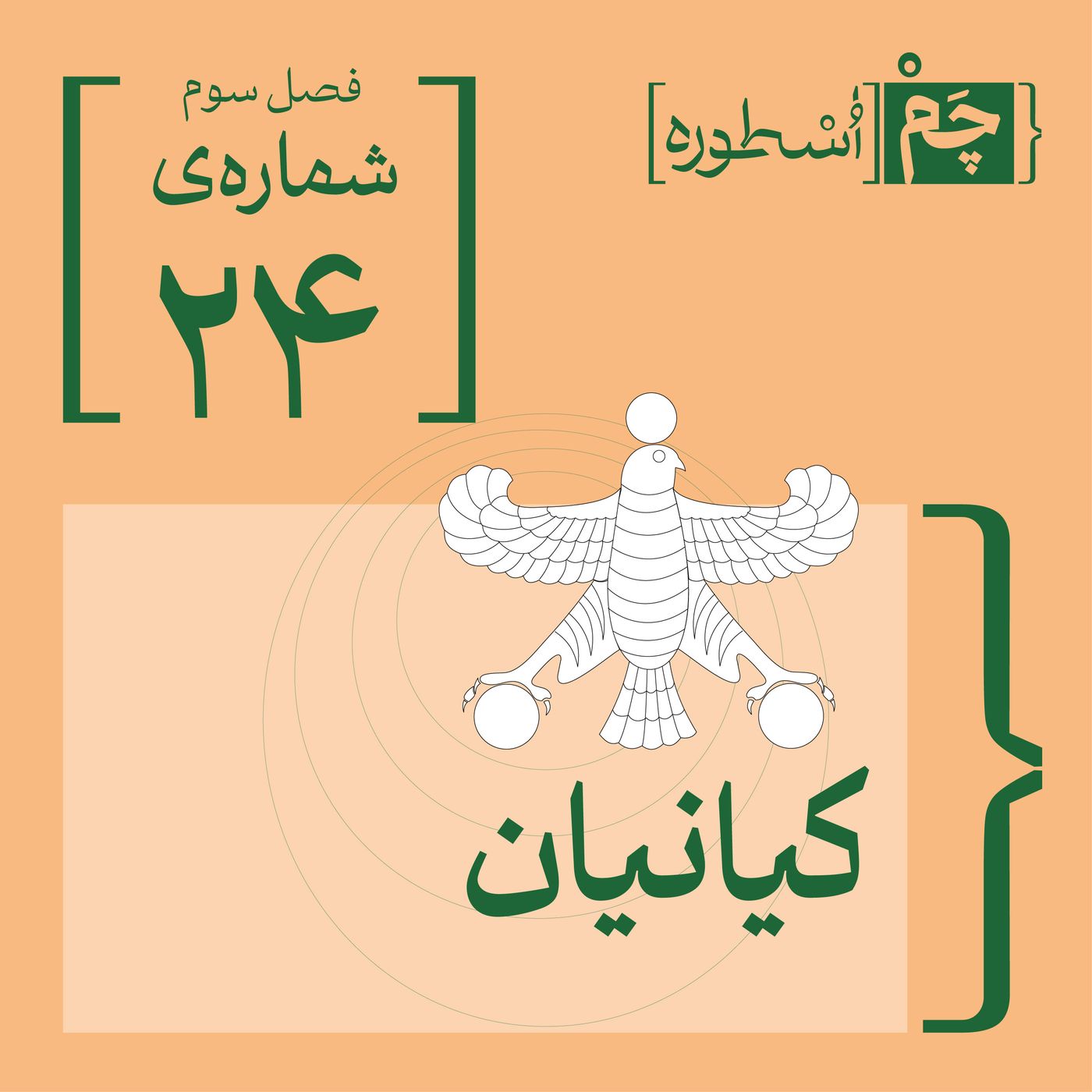 فصل سوم، قسمت بیستوچهارم کیانیان