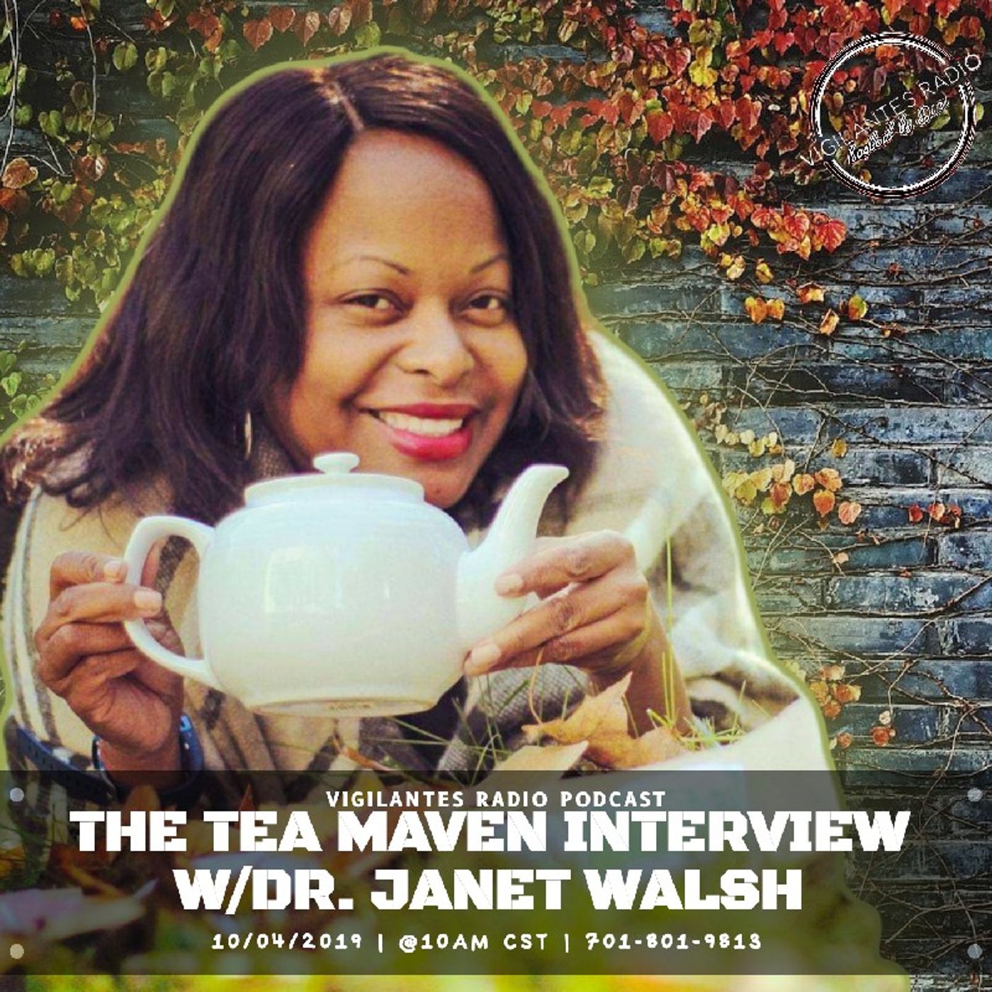 The Tea Maven w/Dr. Janet Walsh Interview. Image