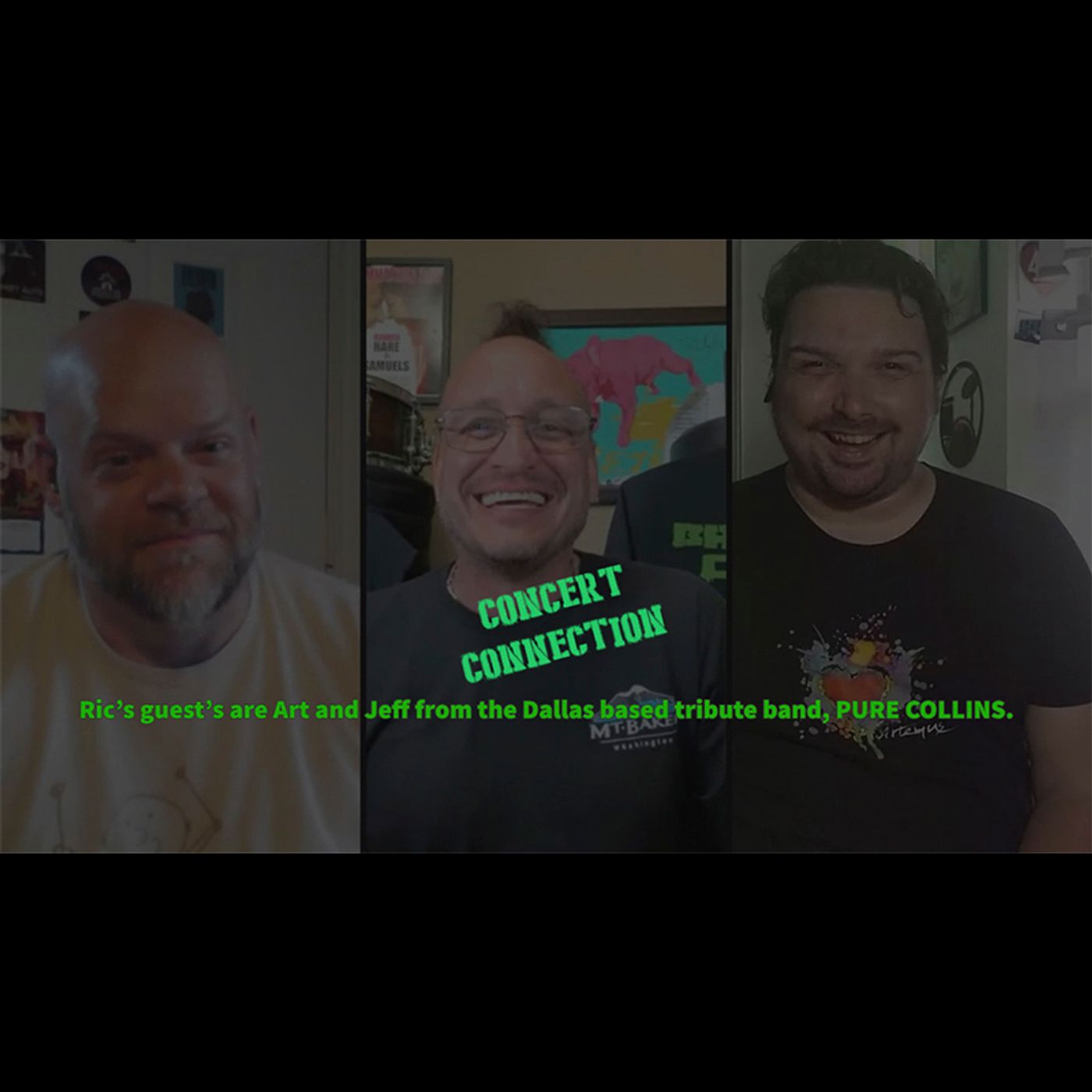 CC hosted by Ric Hare Apr 30 2020 interview with Art and Jeff from PURE COLLINS episode artwork