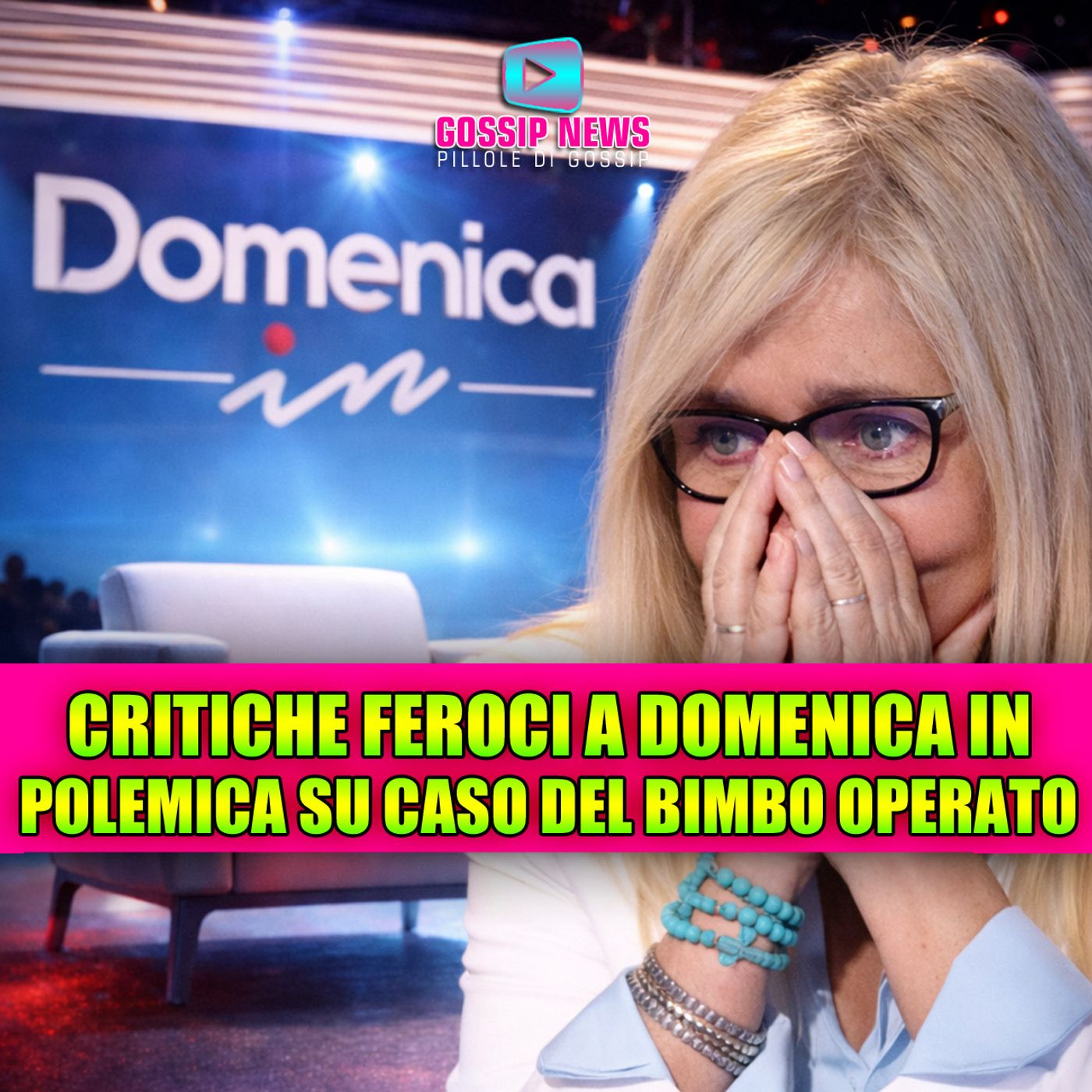 Domenica In nella bufera: polemiche sul caso del piccolo con il cuore bruciato