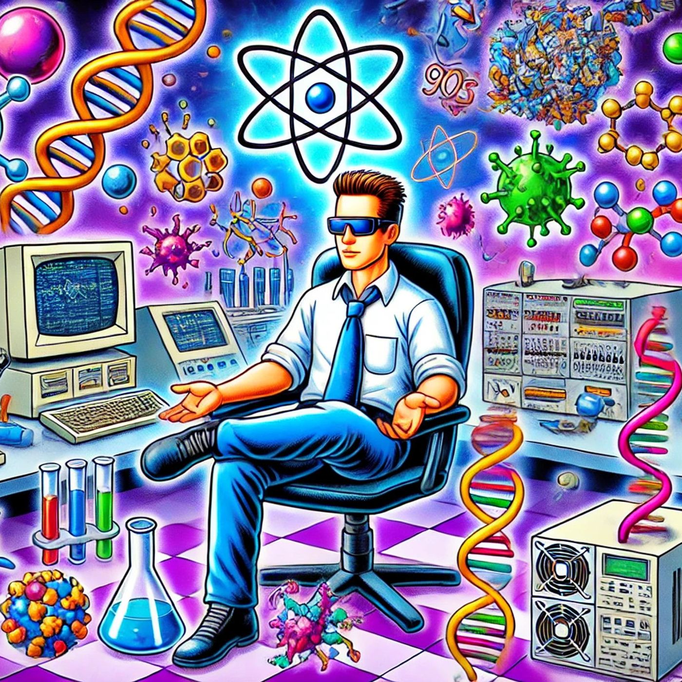 Milton Science Experience: Γράμματα....Χασάμπη! (The Alphafold story) episode artwork