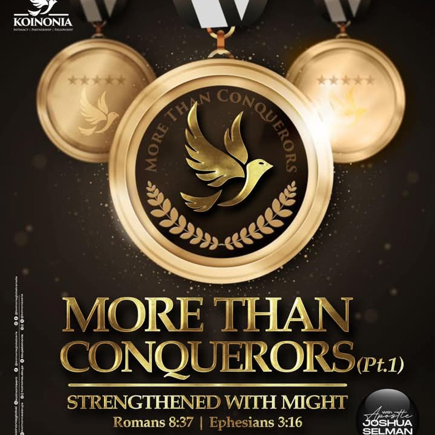 MORE THAN CONQUERORS-PART 1 WITH APOSTLE JOSHUA SELMAN