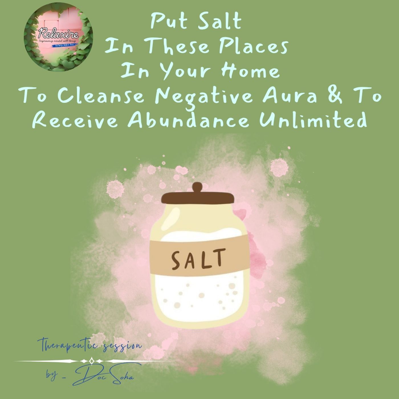 Put salt in these places in your home for negative aura cleansing and attracting unlimited abundance
