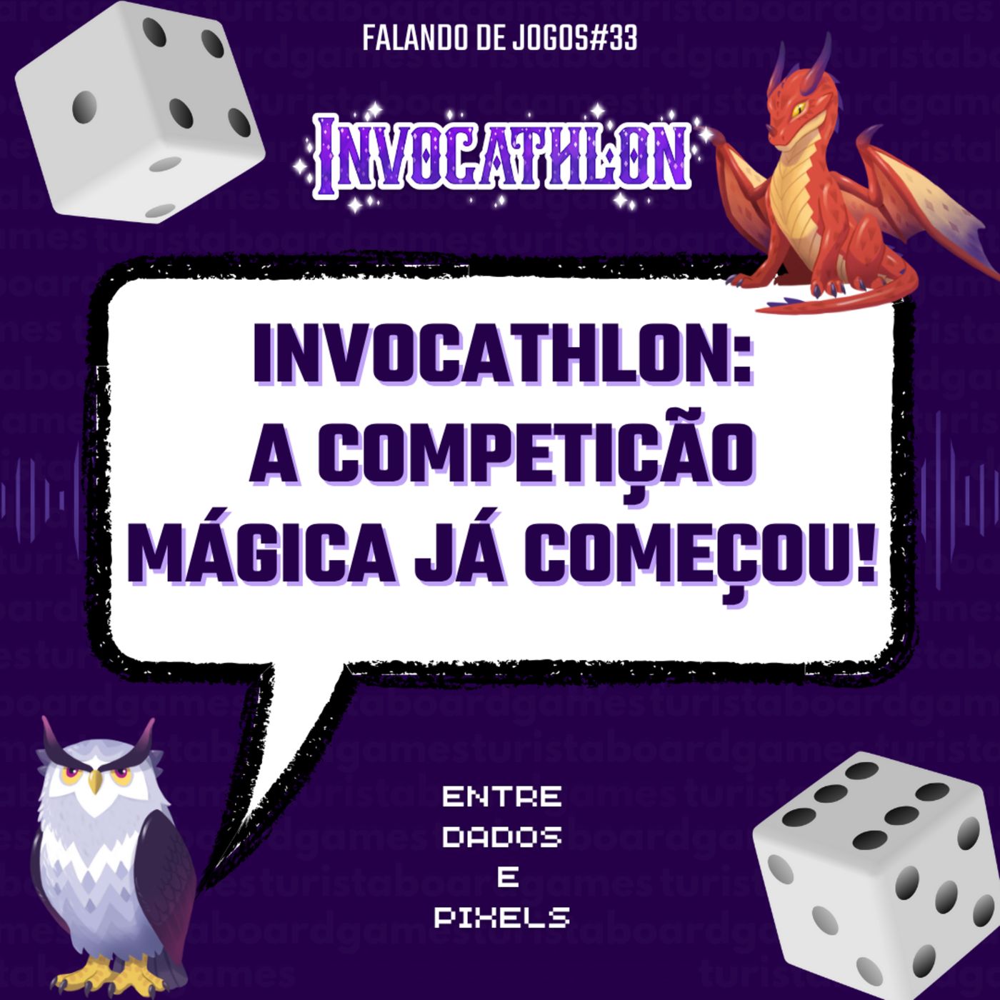 EP 42 - INVOCATHLON: A competição mágica já começou! - Falando de Jogos #33 episode artwork