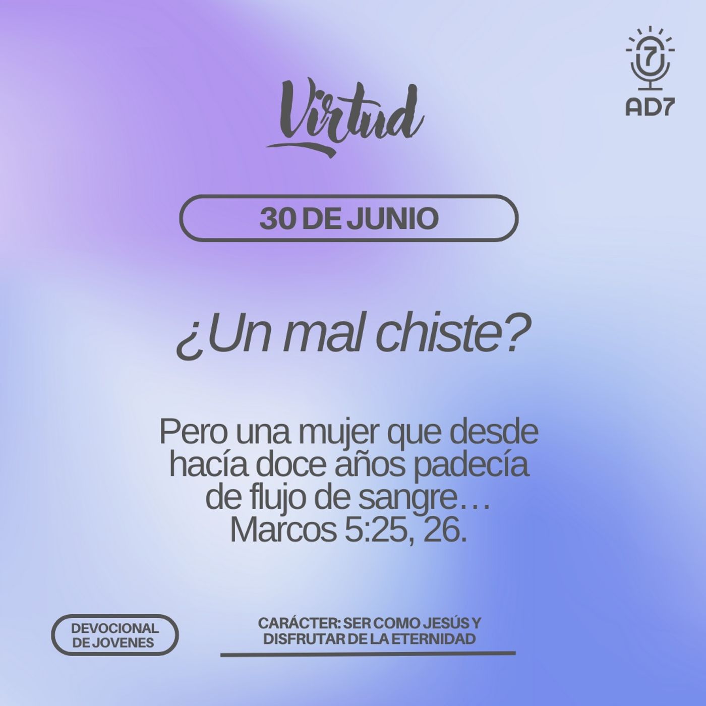 AD7 Devocional - Diferente / Inverso