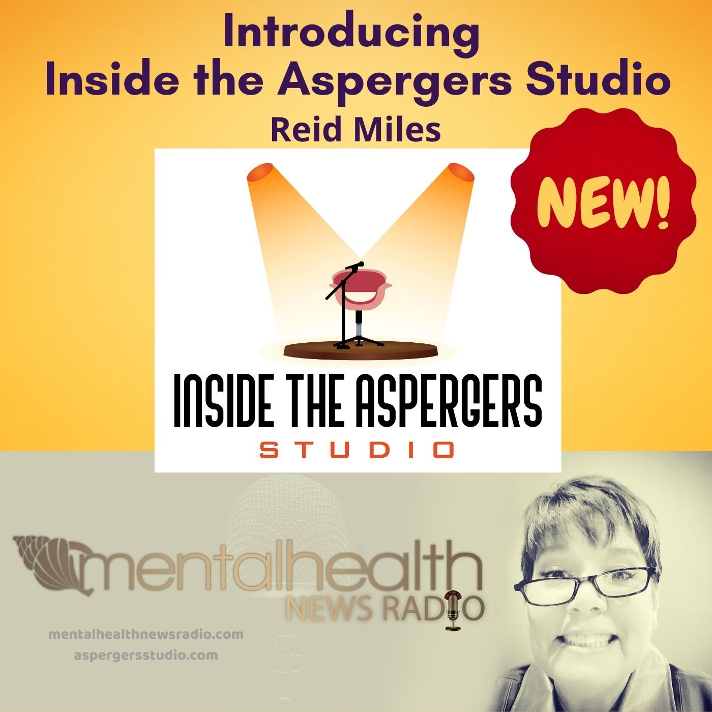 Mental Health News Radio - Introducing Inside the Aspergers Studio
