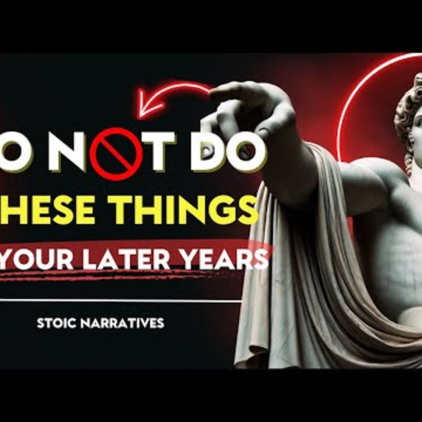 WARNING_ 9 Shocking Mistakes You Can't Afford to Make in Your Later Years _ Stoic Philosophy episode artwork