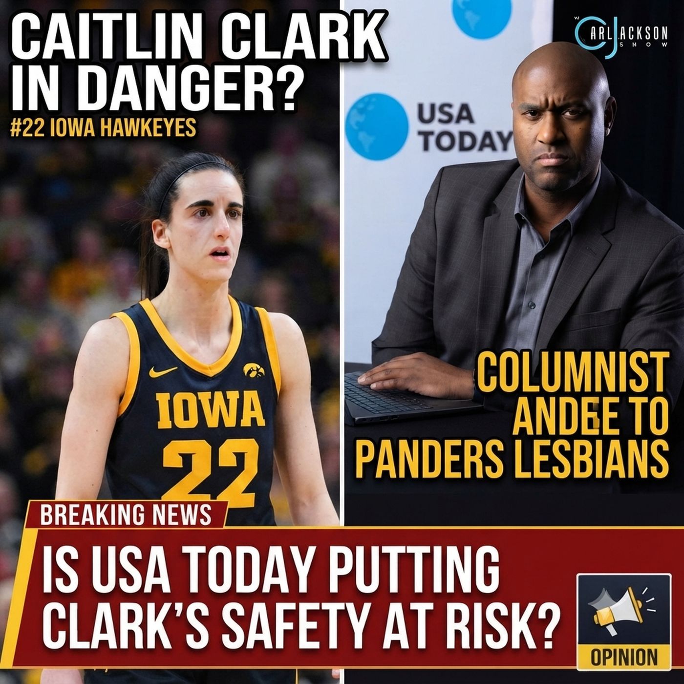 USA Today Columnist Endangers Caitlin Clark By Pandering To Black Lesbians episode artwork