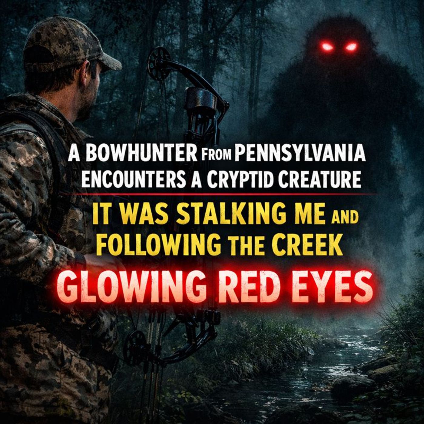 Red Glowing Eyes in the Pennsylvania Woods | The Night the Forest Went Silent |  Veteran’s Encounter