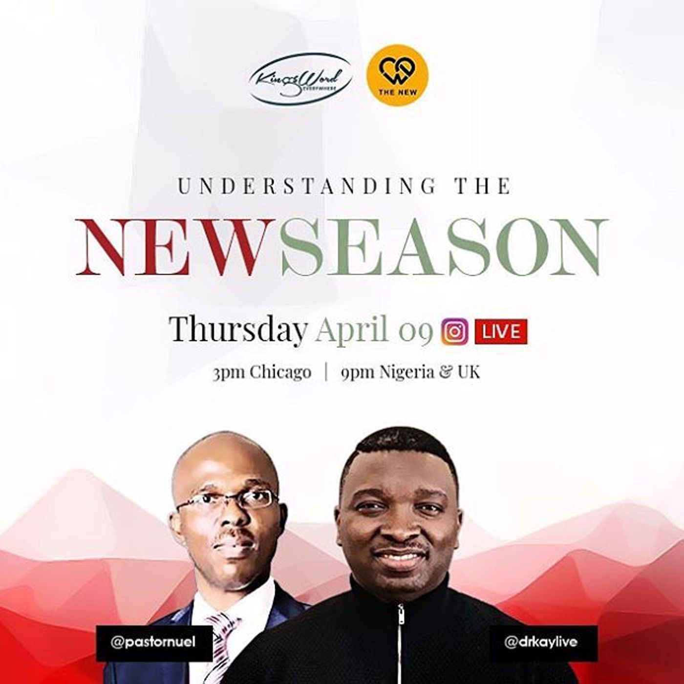 Understanding the New Season E7 (9th April 2020) - Dr Kay Ijisesan & Pst Nuel Manufor episode artwork