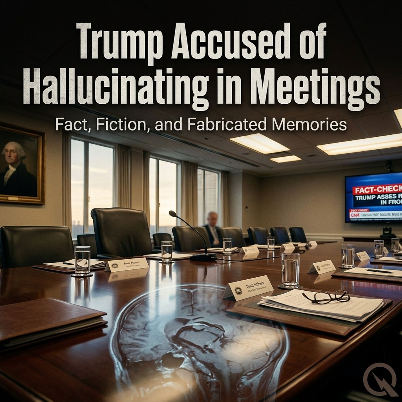 Trump Accused of Hallucinating in Meetings