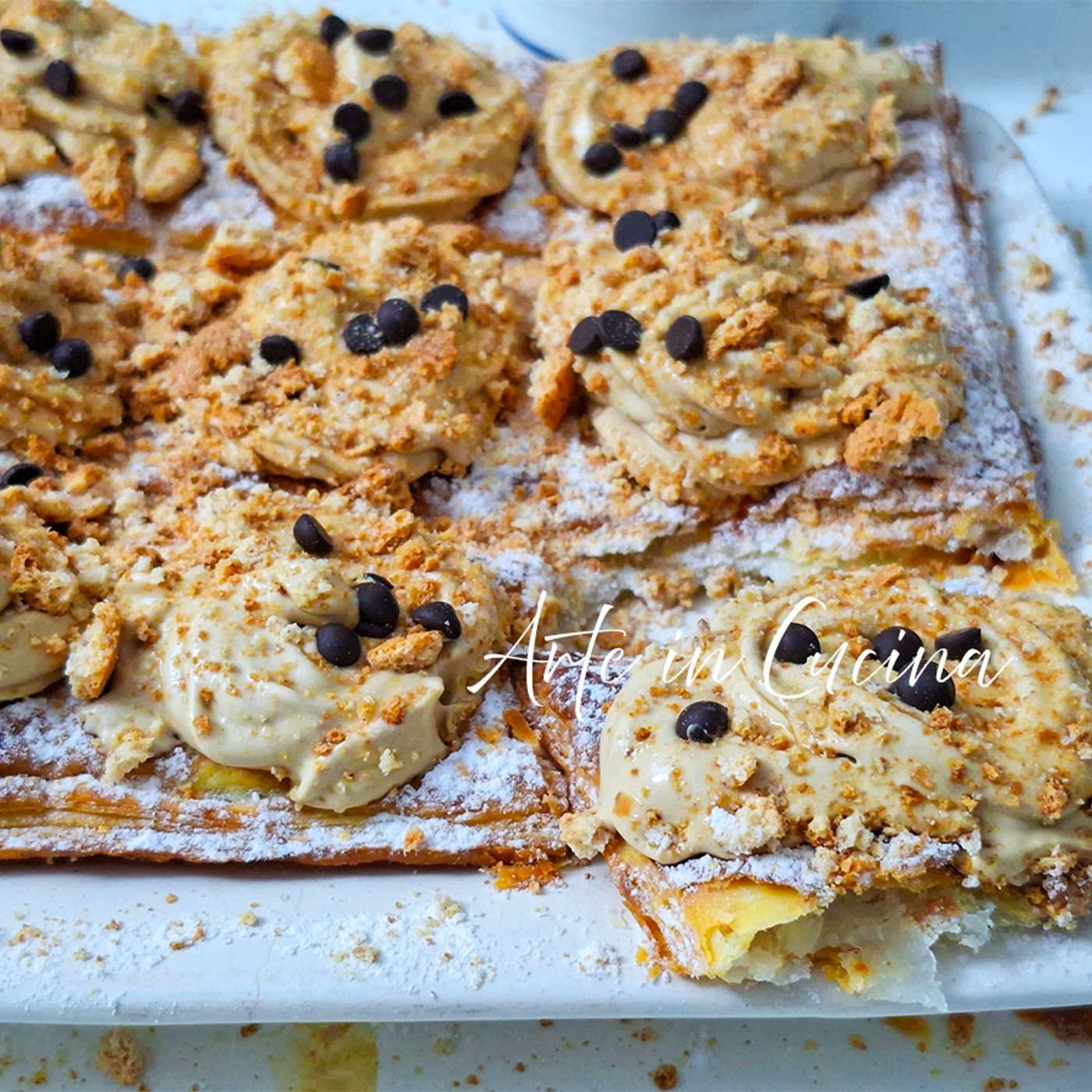 TORTA di SFOGLIA al CAFFè in 10 minuti