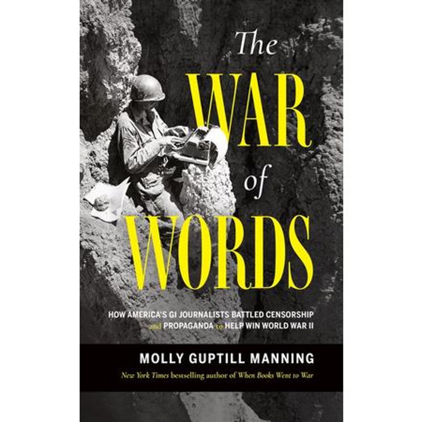 Author Molly Guptill Manning discusses The War of Words on Conversations LIVE episode artwork
