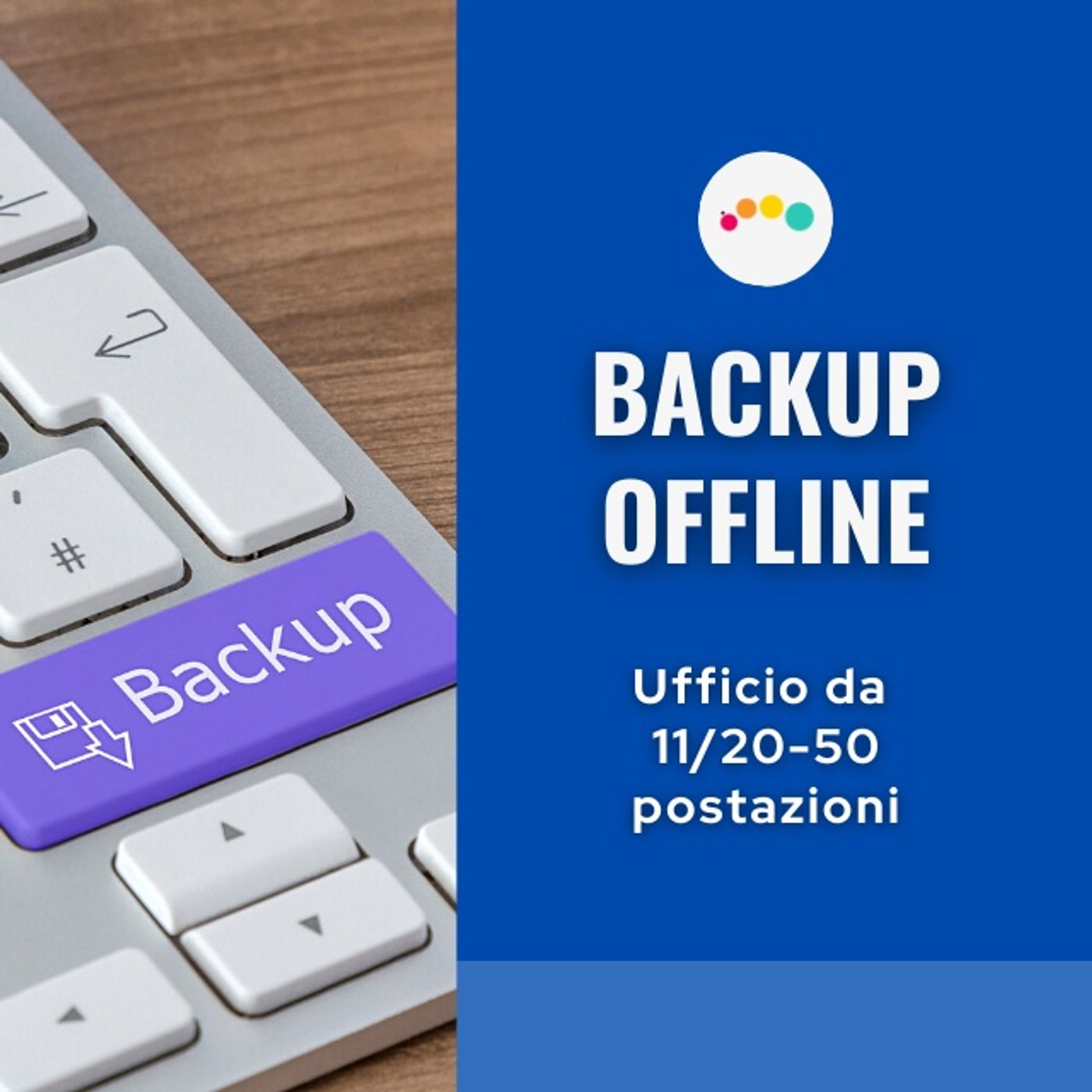 182👍🏻Backup Remoti e Off-Line, in ufficio con più di 11 postazioni