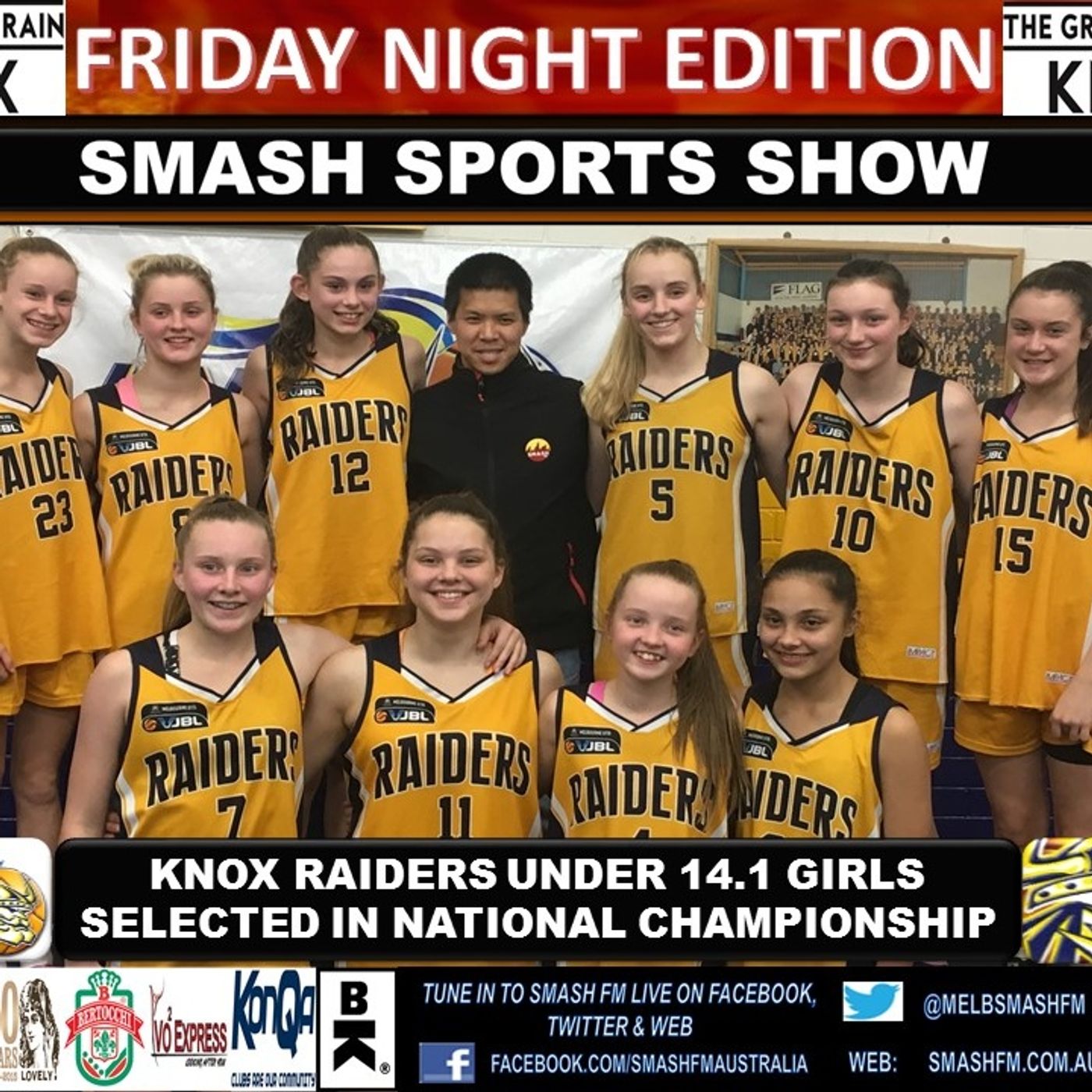 SSS: KNOX RAIDERS U14.1 GIRLS BASKETBALL 050816 episode artwork