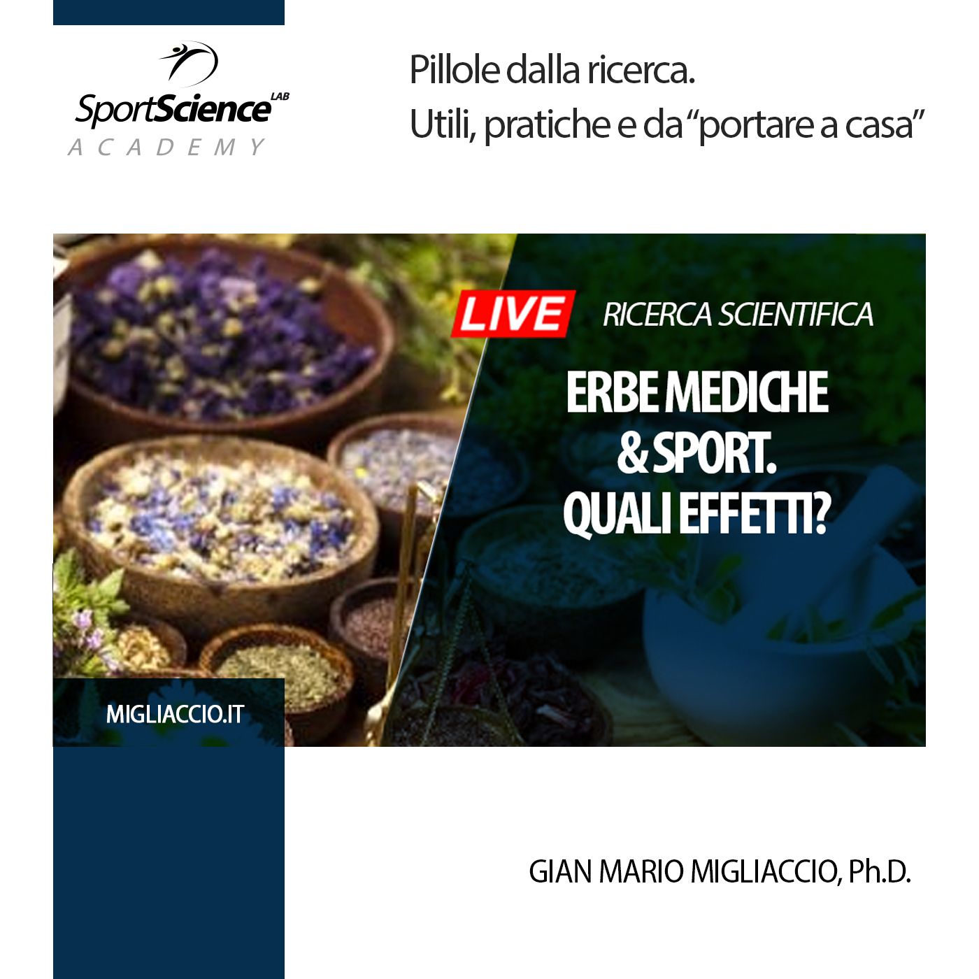 Le erbe mediche sono utili per chi fa sport? episode artwork