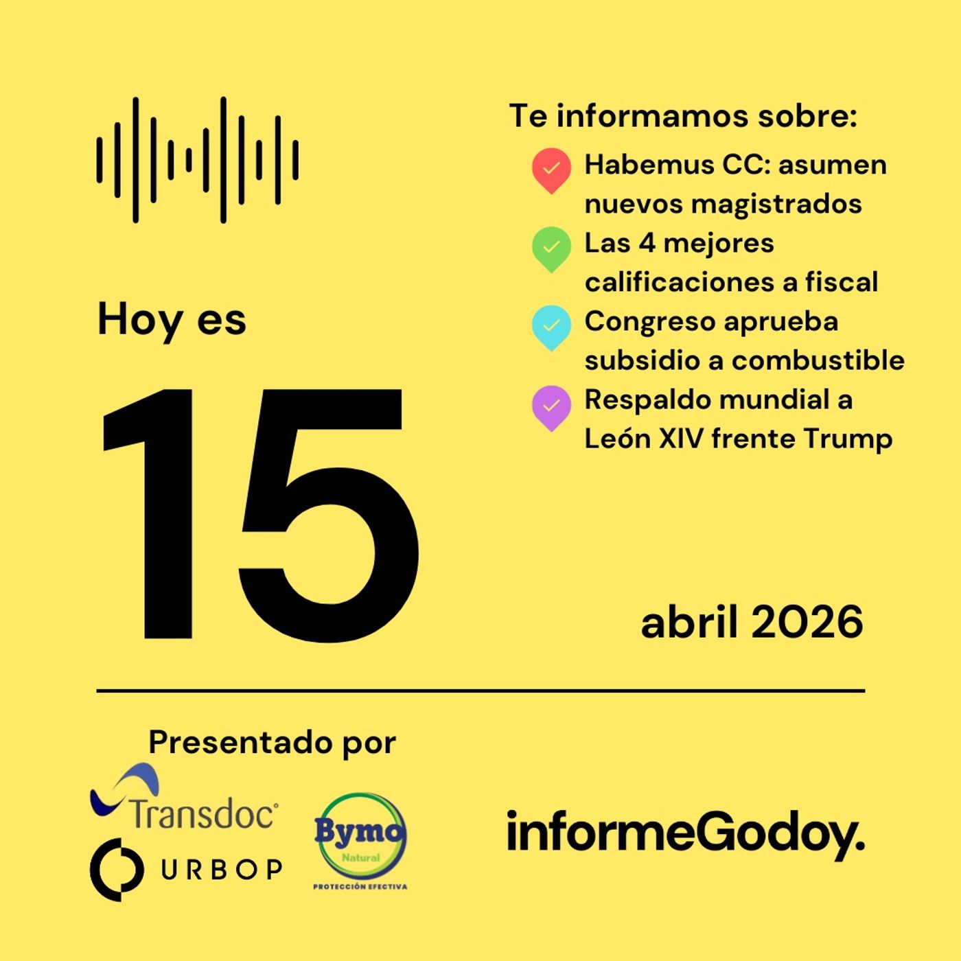 15 de abril 2026 episode artwork