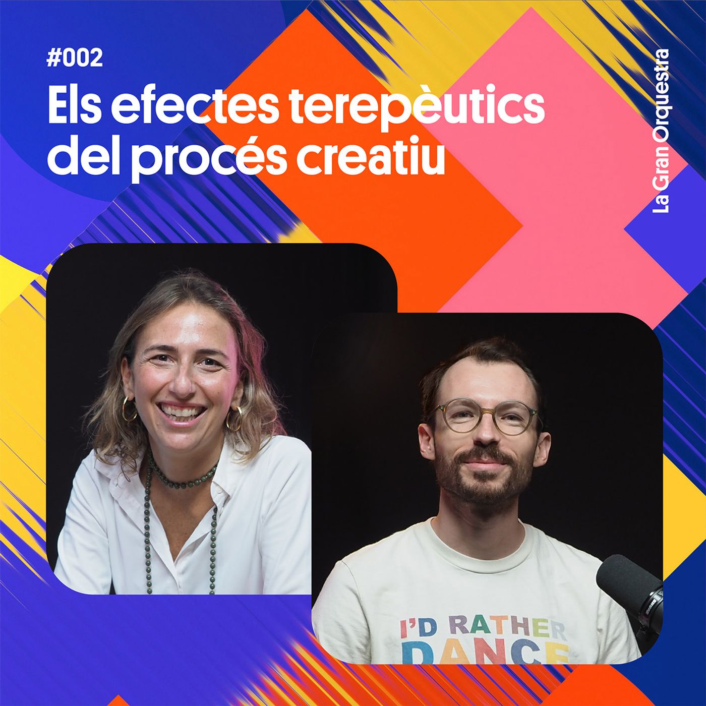 Els Efectes terapèutics del procés creatiu amb Cristina Farriols i Jósean Log (Cap 2) episode artwork