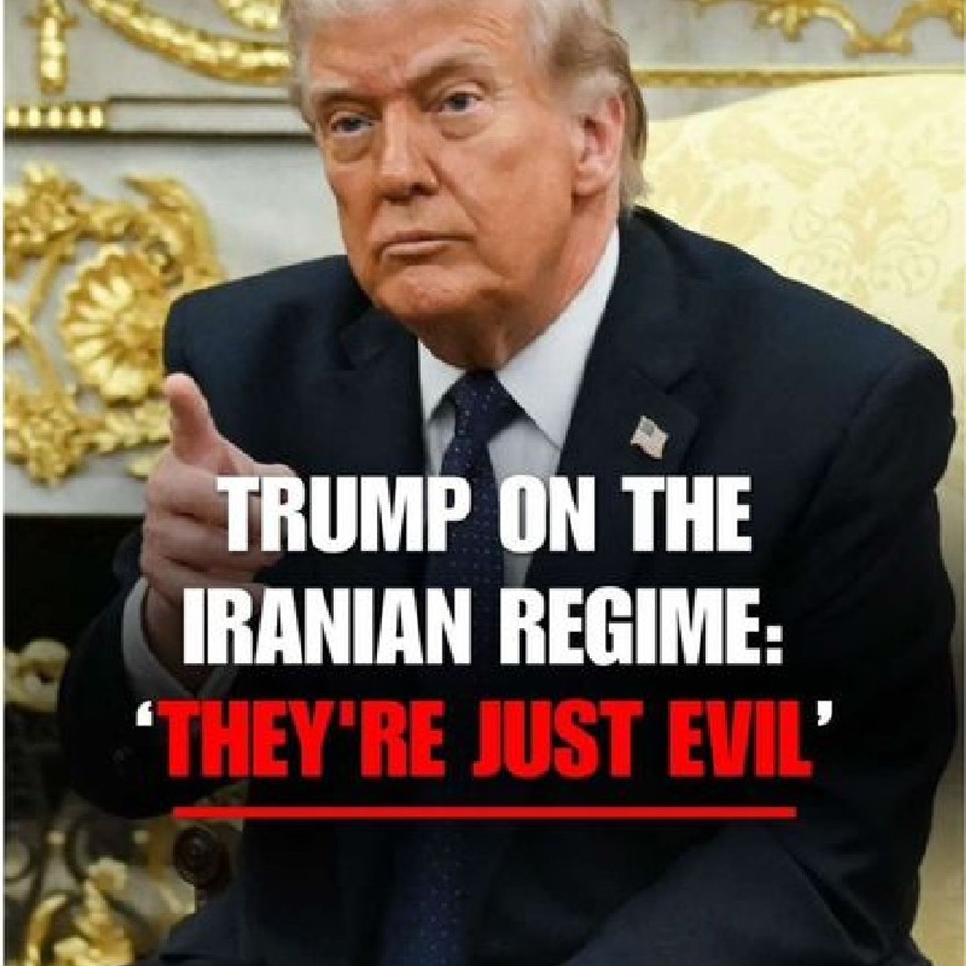 NOW: President Trump on the Iranian regime: "They're just evil." "It turns out it's much more than 35,000 people — and in some cases, they'r episode artwork