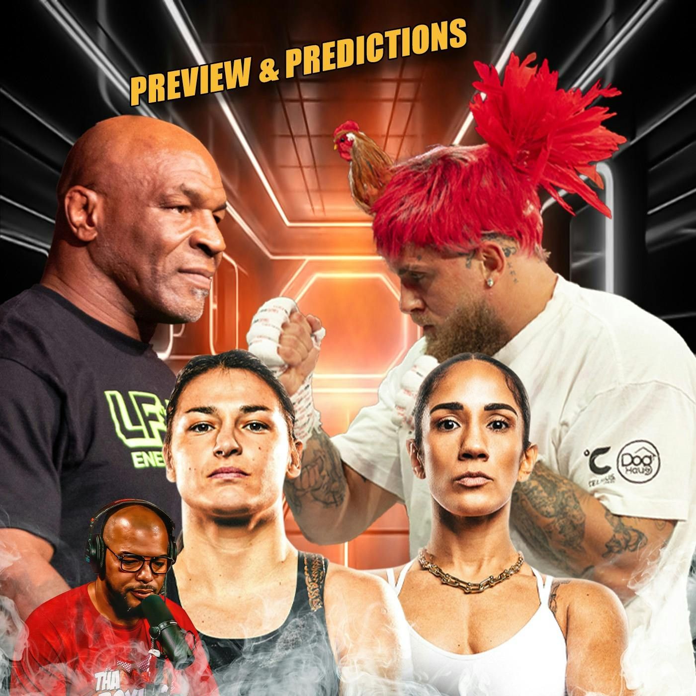 ☎️Jake Paul vs. Mike Tyson, Katie Taylor vs. Amanda Serrano Preview and Predictions❗️ episode artwork