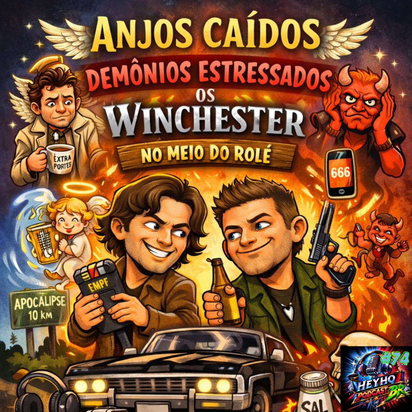 Episódio 74 - Anjos Caídos, Demônios Estressados e os Winchester no Meio do Rolê episode artwork