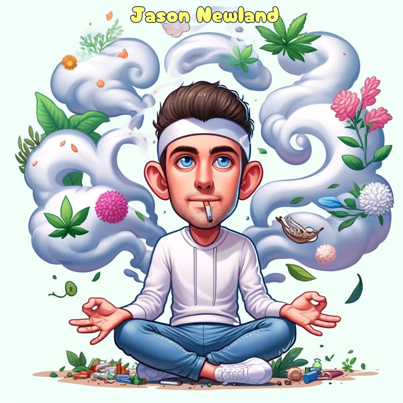 (music) #7 Stop Puffing & Start Living - STOP SMOKING Relaxation Hypnosis - Jason Newland