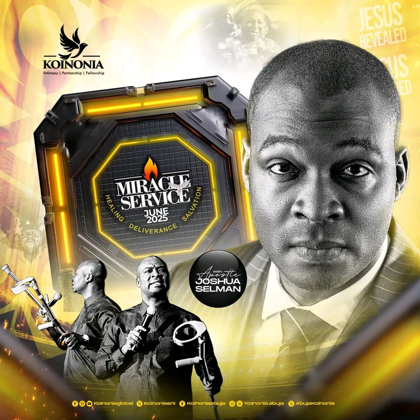 JUNE 2025 MIRACLE SERVICE WITH APOSTLE JOSHUA SELMAN