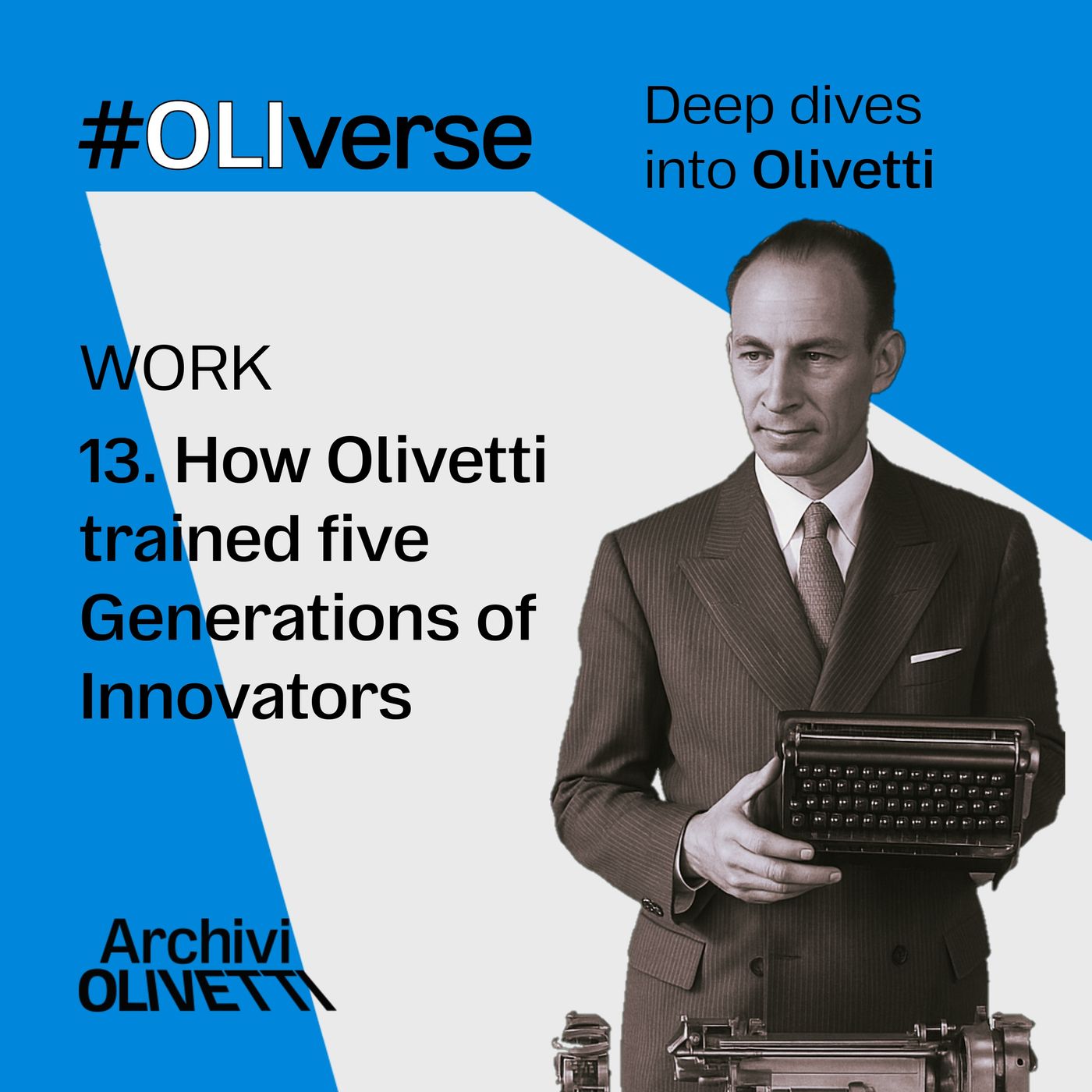 #OLIverse, deep dives into Olivetti