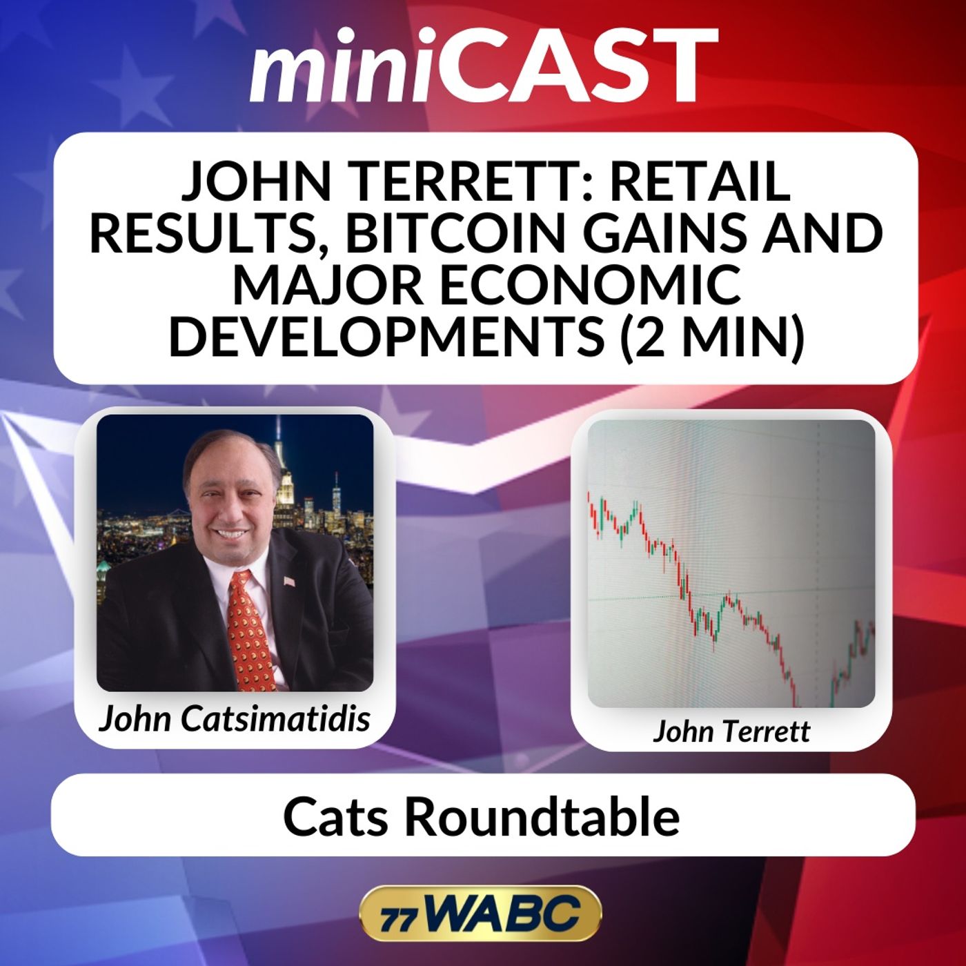 John Terrett: Retail Results, Bitcoin Gains and Major Economic Developments (2 min) episode artwork