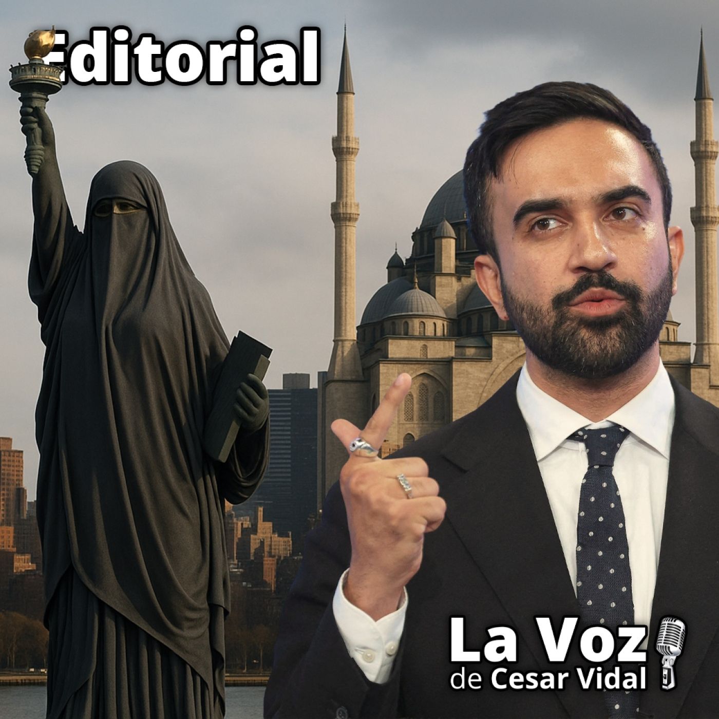 Editorial: ¿Quién es verdaderamente Zohran Mamdani? - 27/06/25 episode artwork