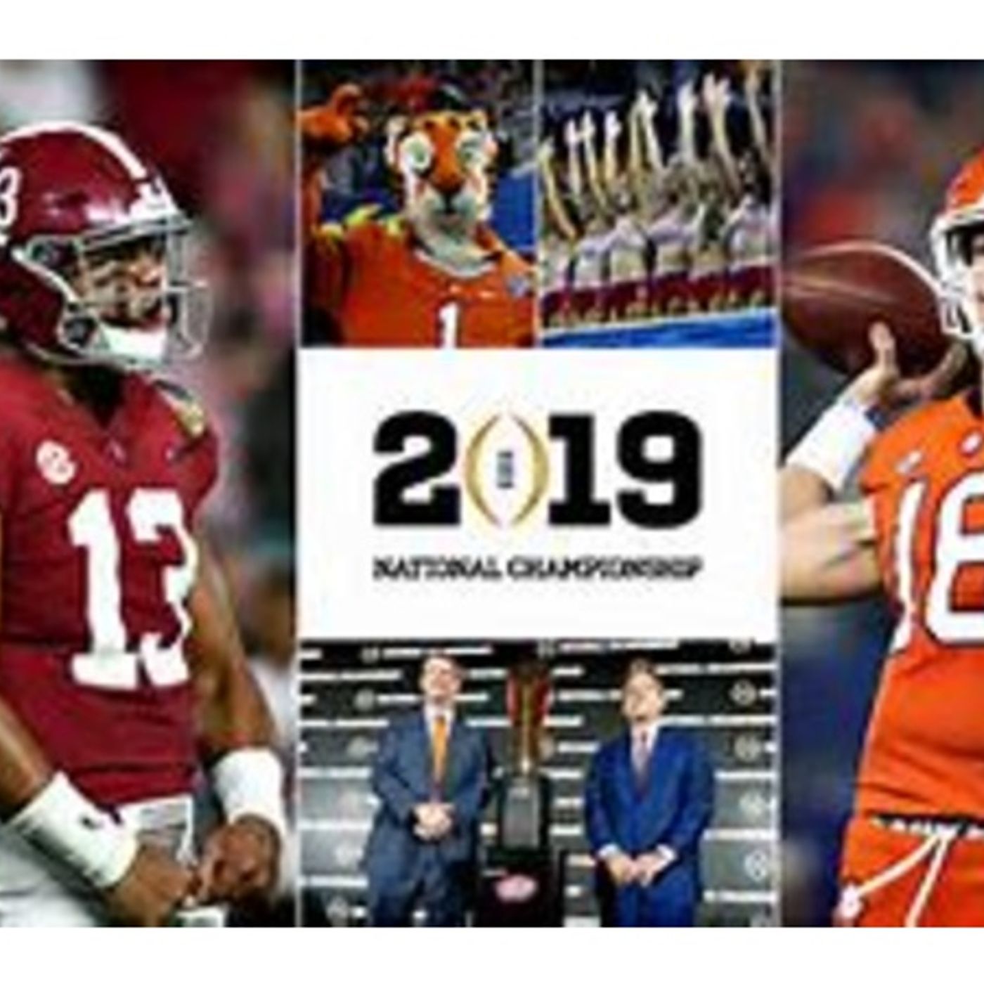 #1 Alabama vs #2 Clemson Preview-Banter-Predictions! The College Ball Show! episode artwork