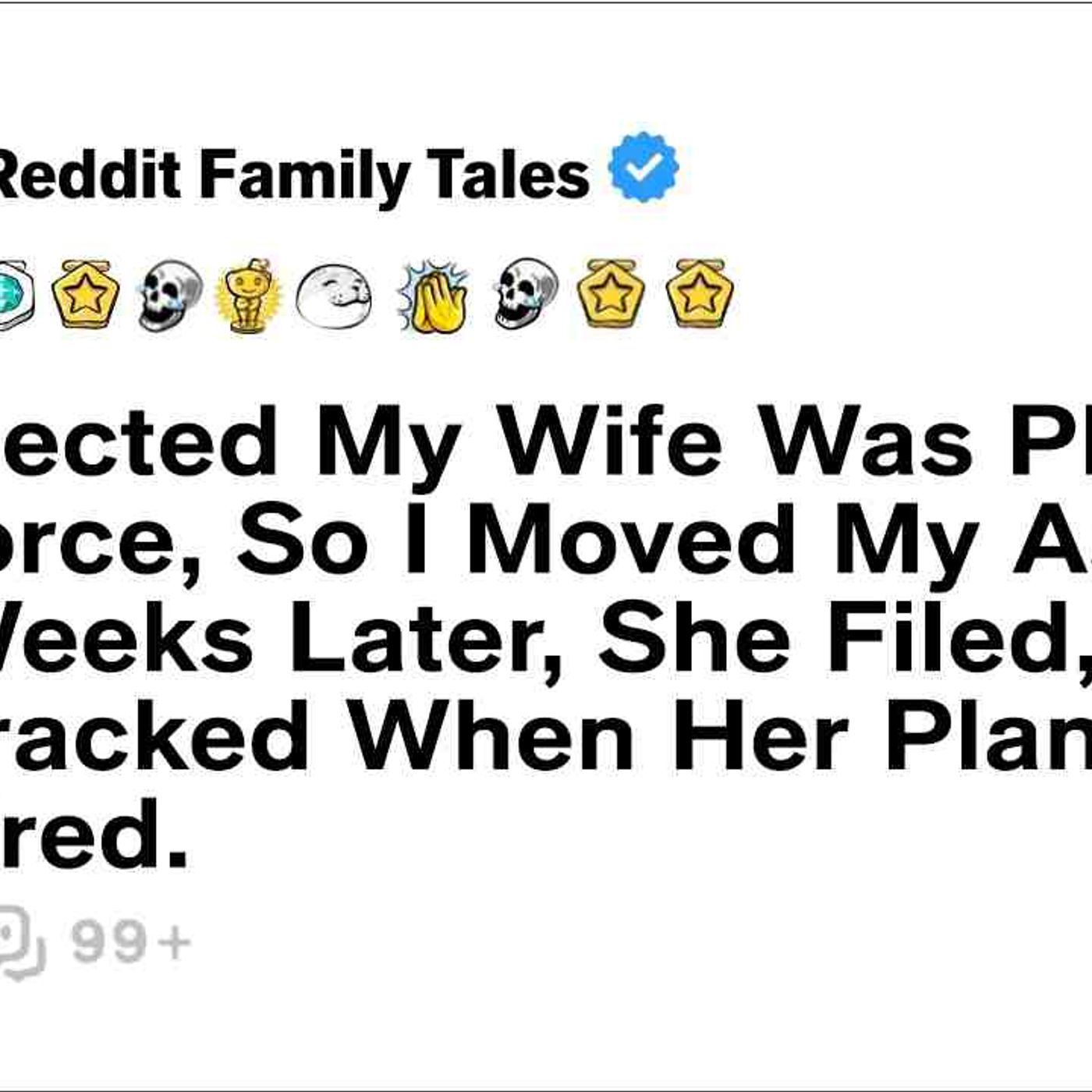 I Suspected My Wife Was Planning A Divorce_ So I Moved My Assets. Two Weeks Later....-Reddit Family