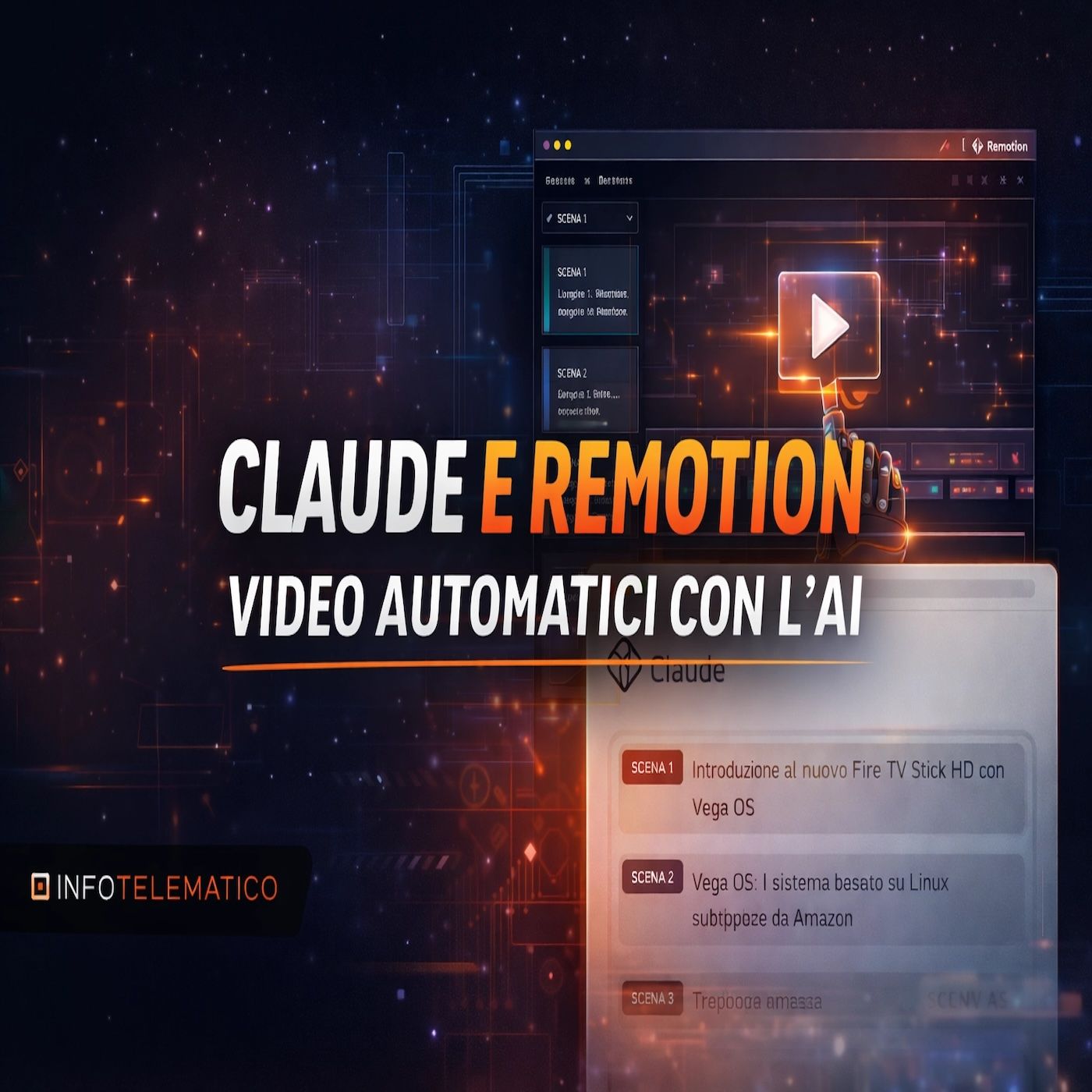 Claude e Remotion, come creare video automatici con l’AI episode artwork