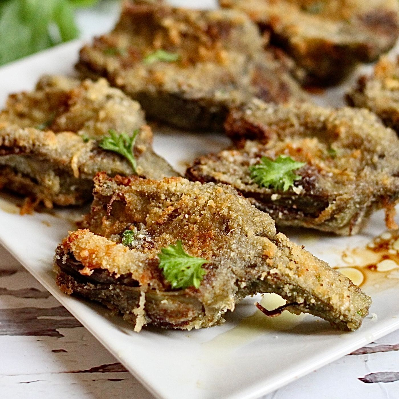 Carciofi gratinati in friggitrice ad aria, croccanti con cuore morbido episode artwork