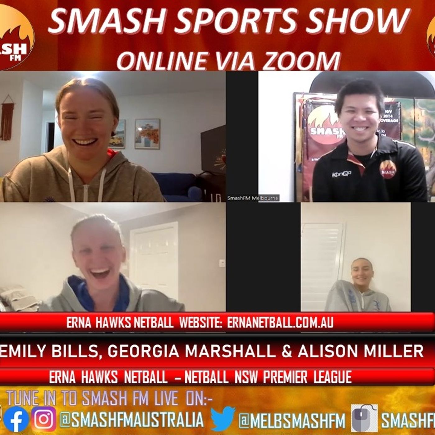 SSS10THYR: ERNA Hawks Netball Opens PL Interviews 180423